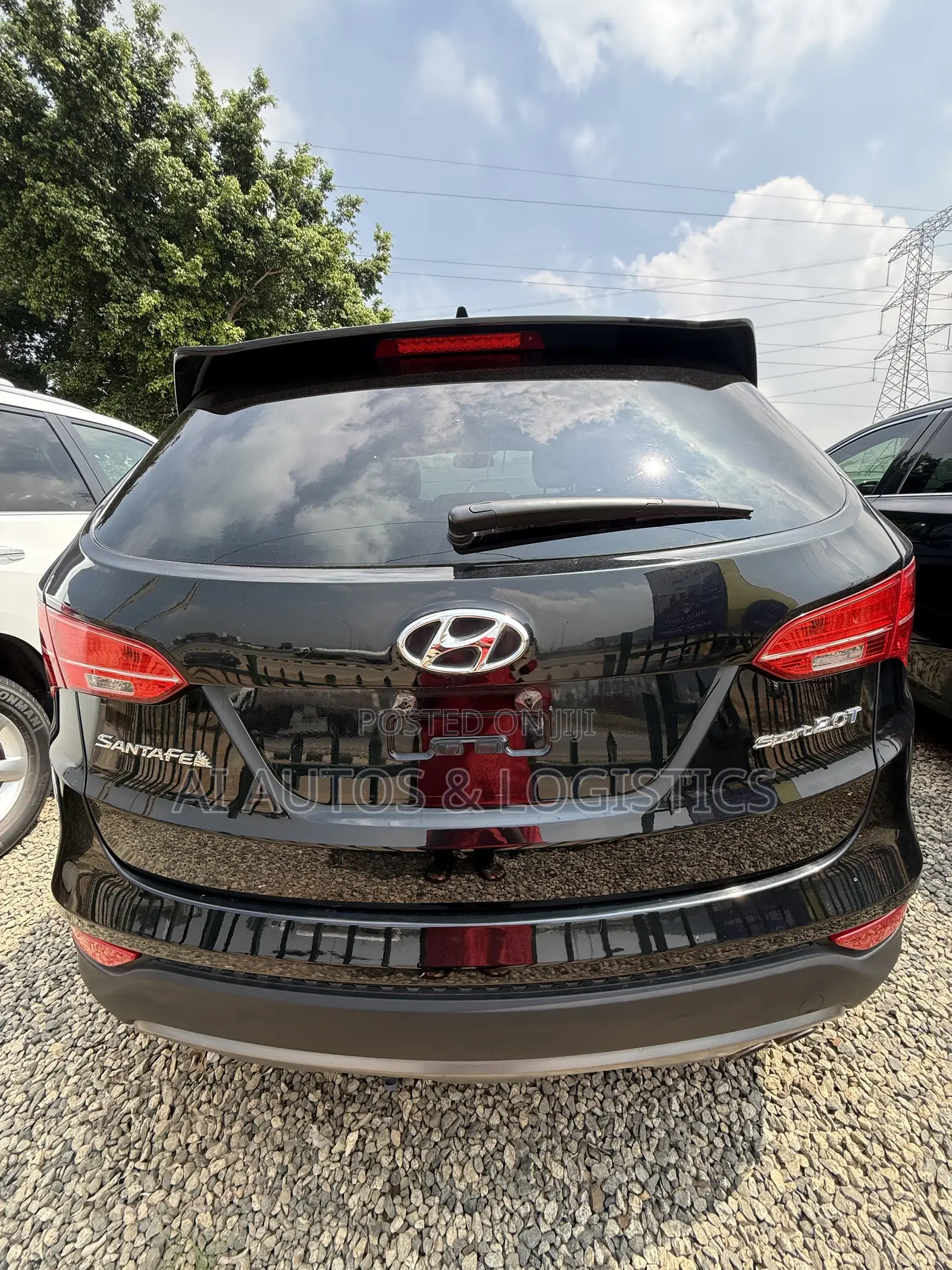 Hyundai Santa Fe GLS 4dr SUV AWD (3.3L 6cyl 6A) 2014 Black