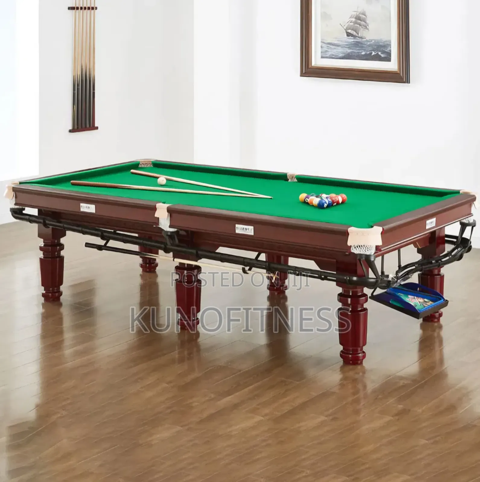9Ft International Billiard Snooker Table With Accessories