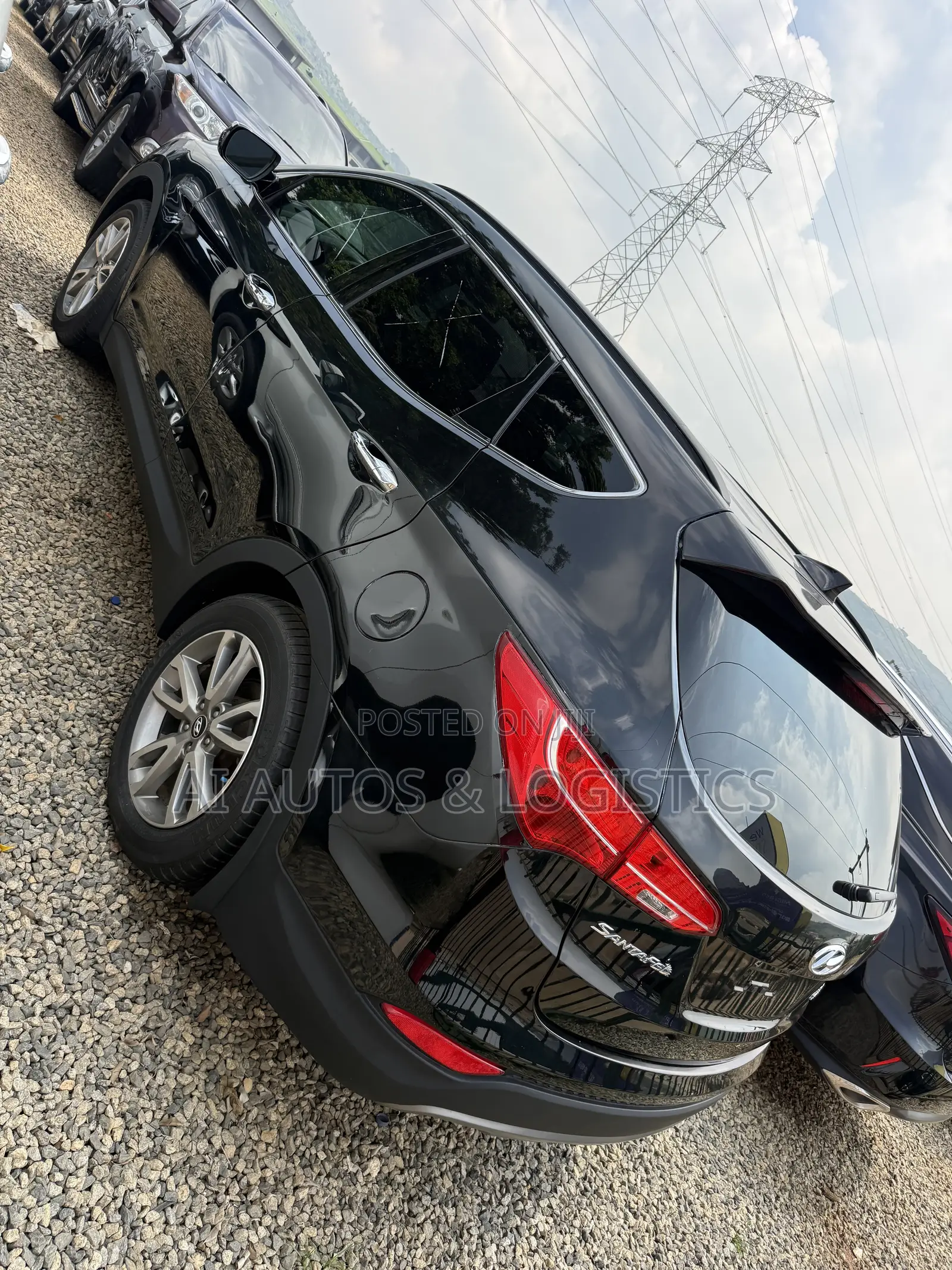 Hyundai Santa Fe GLS 4dr SUV AWD (3.3L 6cyl 6A) 2014 Black