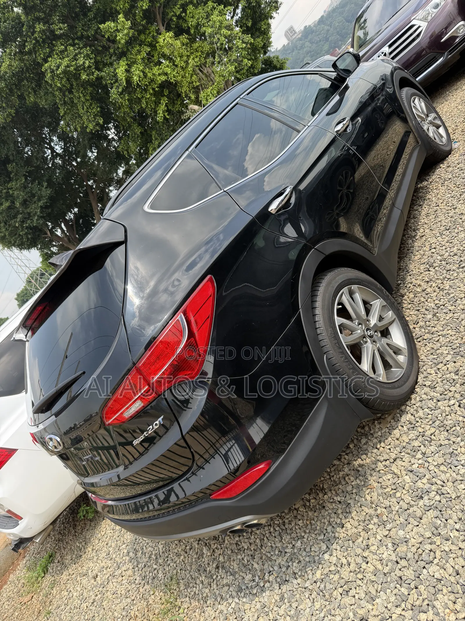 Hyundai Santa Fe GLS 4dr SUV AWD (3.3L 6cyl 6A) 2014 Black