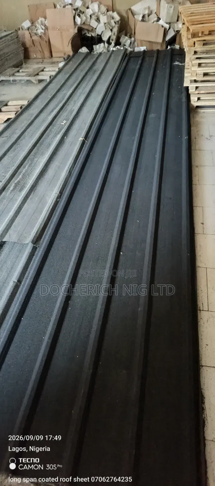 Reliable 5.8 Meters Long Span Stone Coated Roofing Sheet