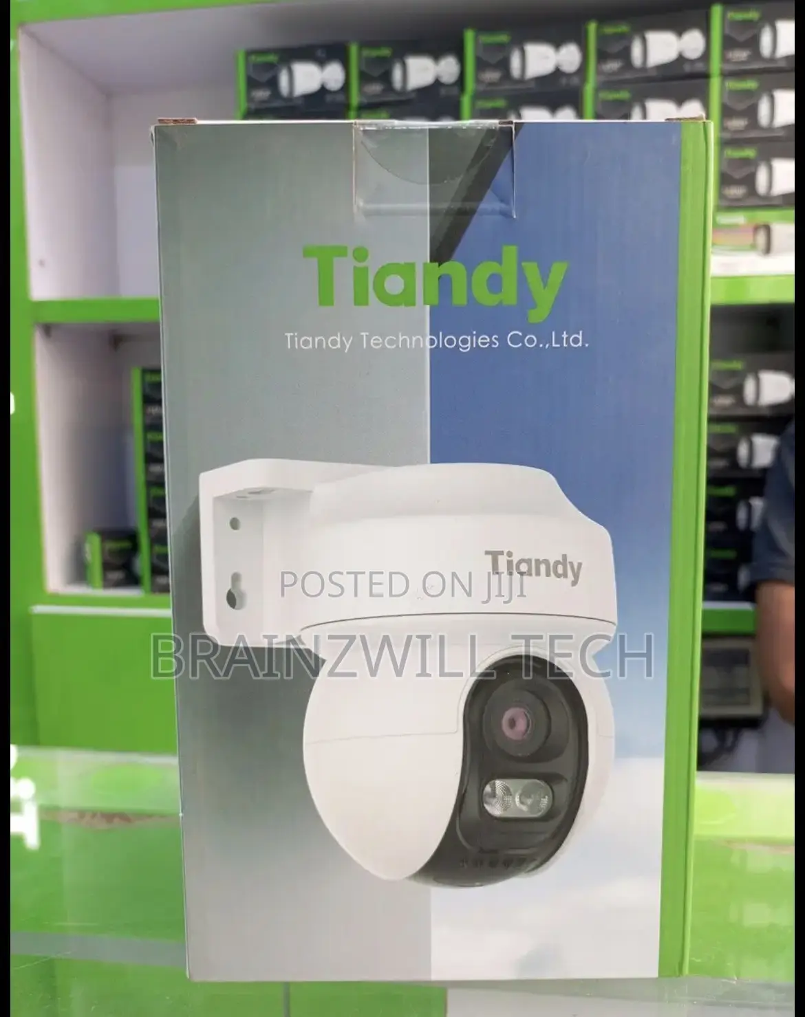 Tiandy 3MP Color Maker 360° WiFi PTZ Security Camera
