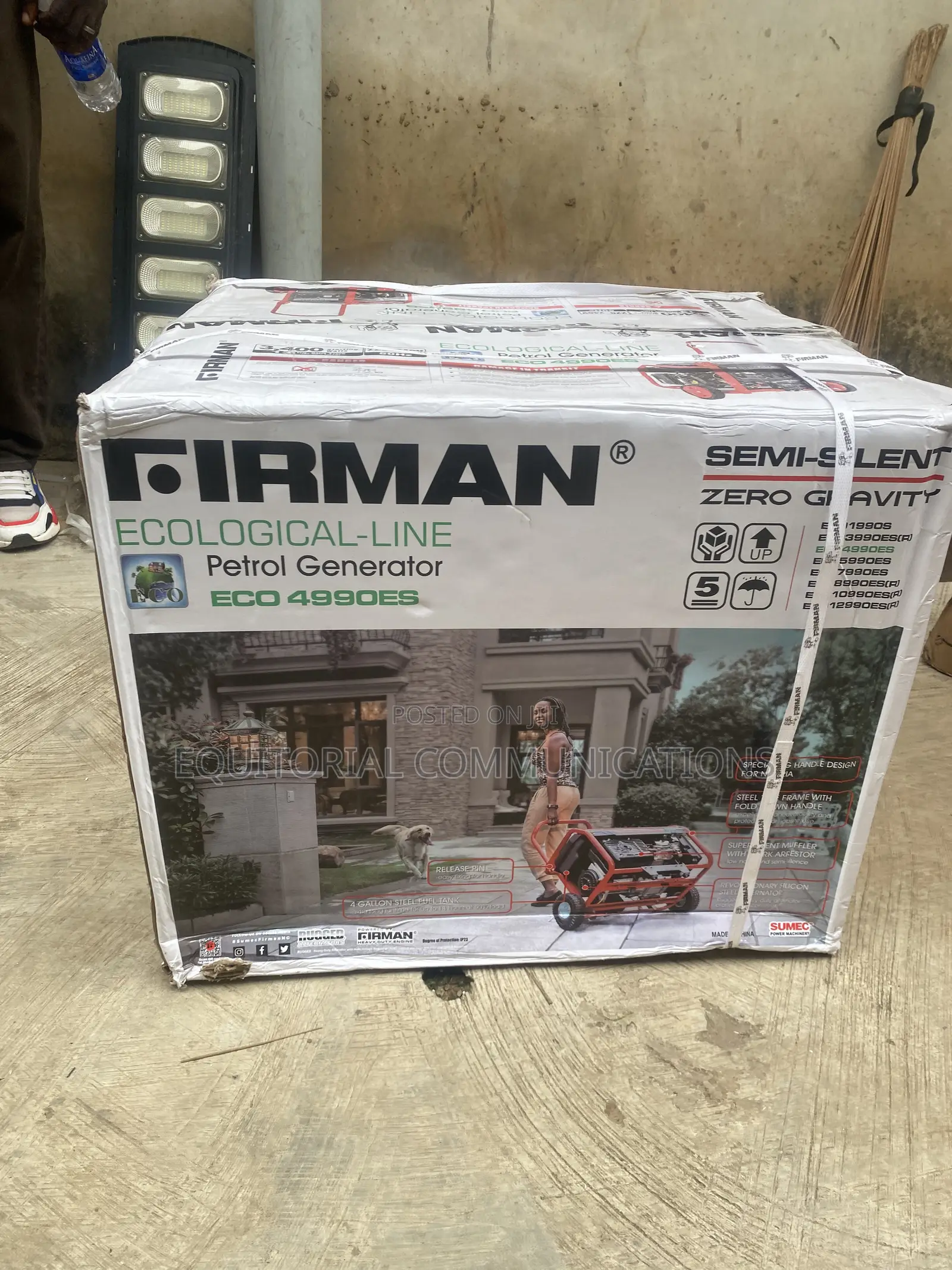 FIRMAN 3.4KVA Automatic Petrol Power Generator