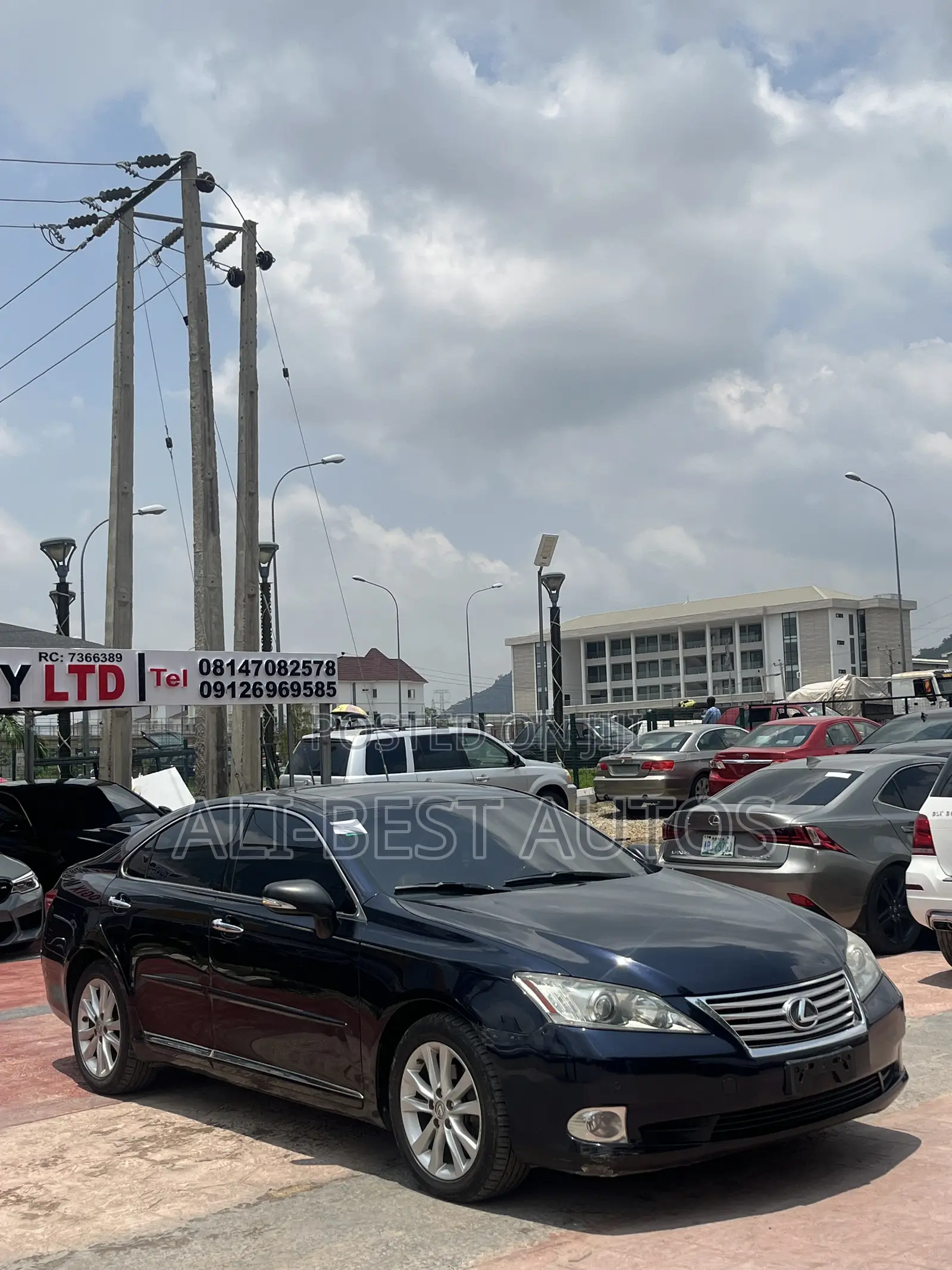 Lexus ES 350 2010 Blue