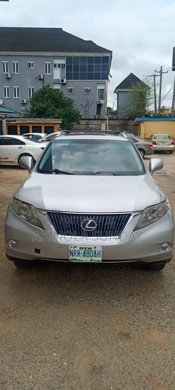 Lexus RX 2011 Silver