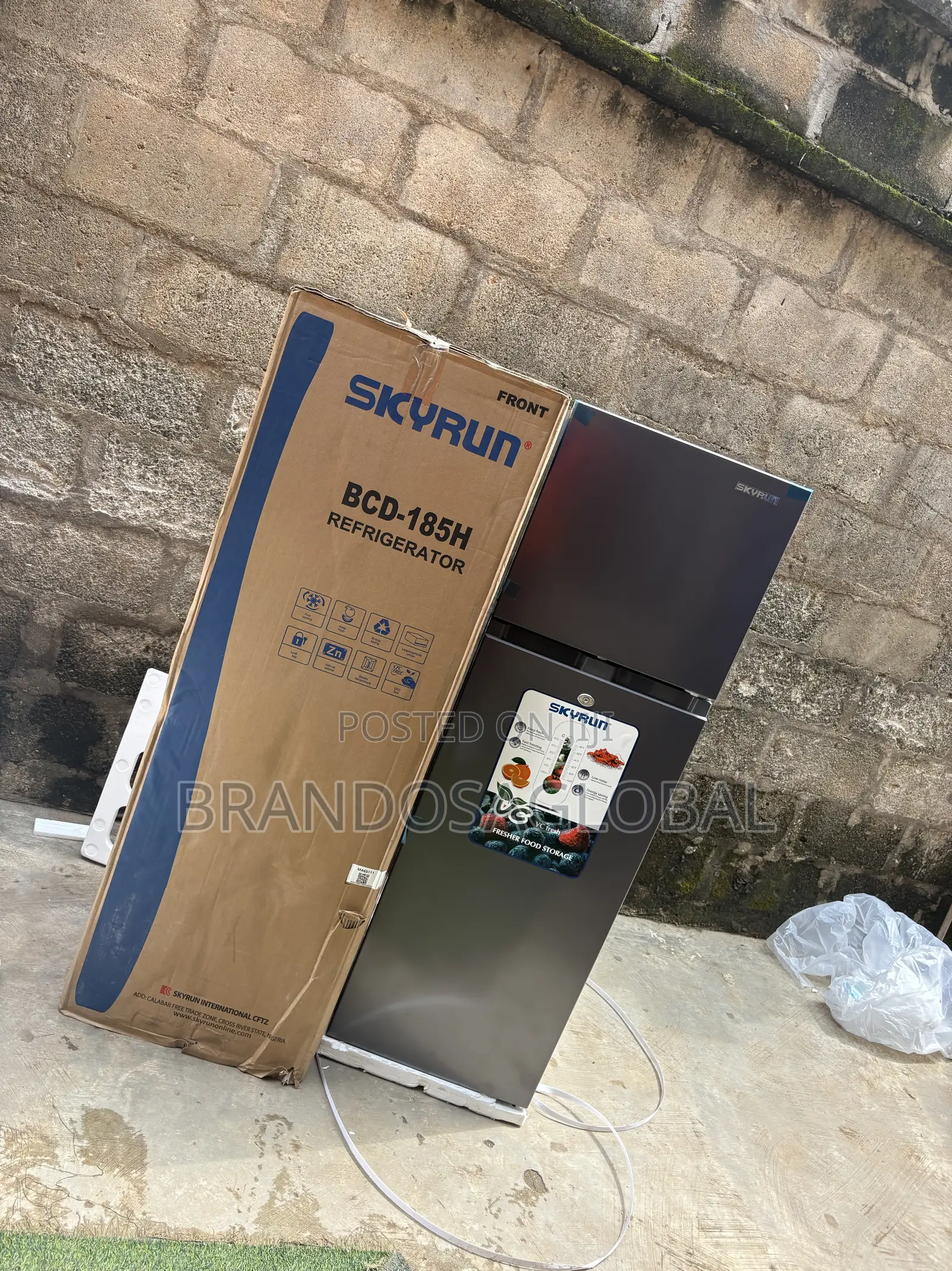 Premium Skyrun BCD-185H Fridge