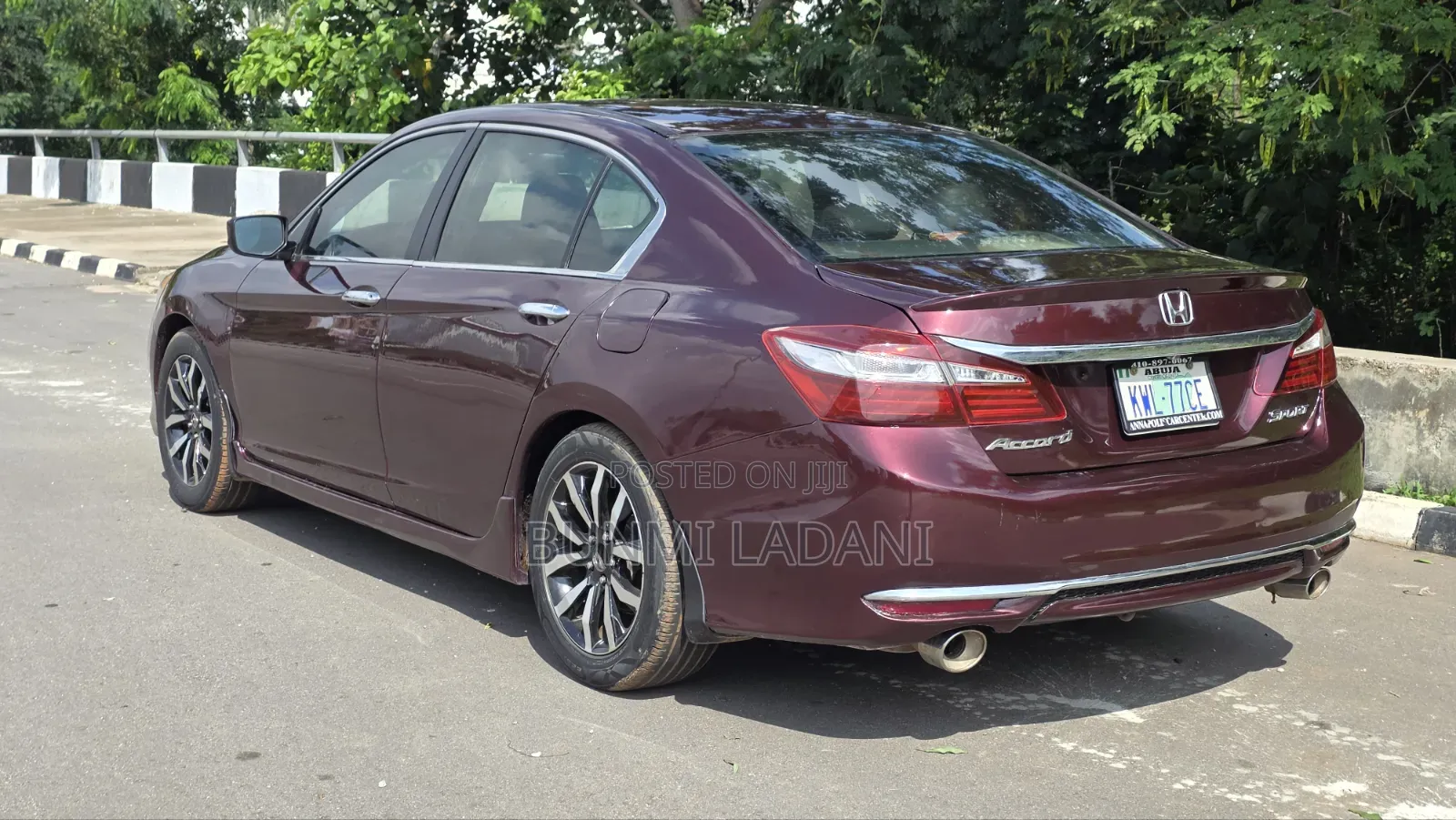 Honda Accord Sport 4dr Sedan FWD (2.4L 4cyl 2A) 2016 Red