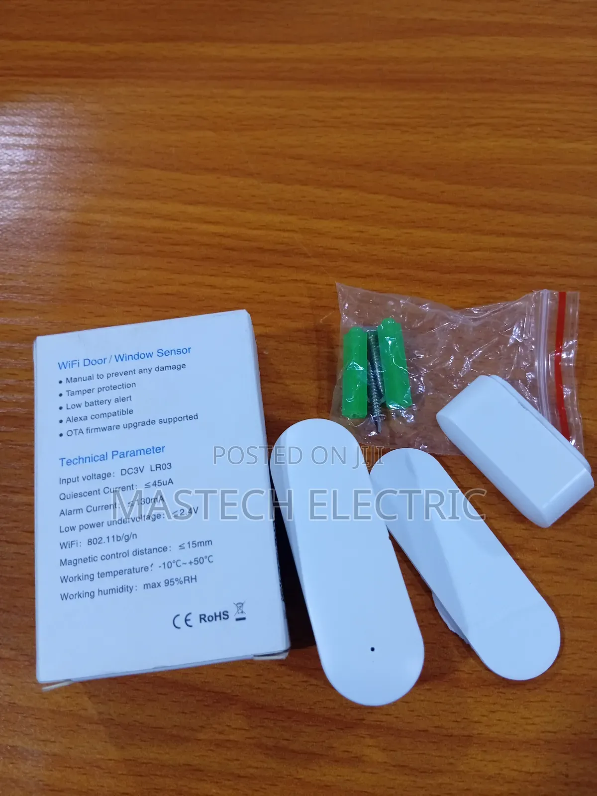 Smart Door and Window Alarm Sensor
