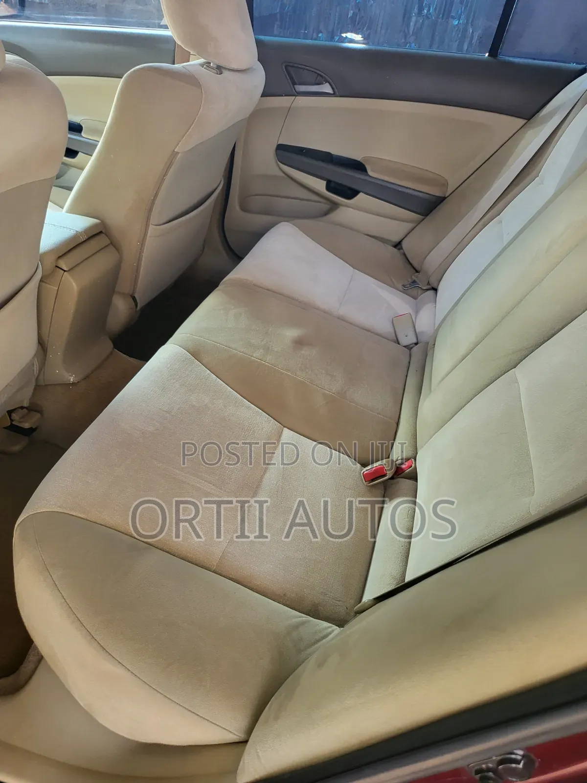 Honda Accord 2010 Red