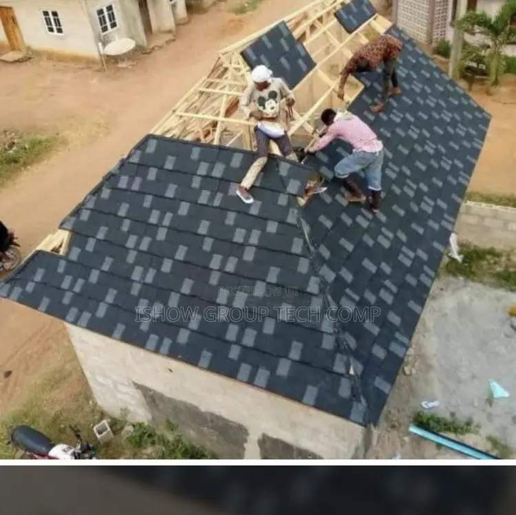 Shingles Material Are Also Installed and Supply