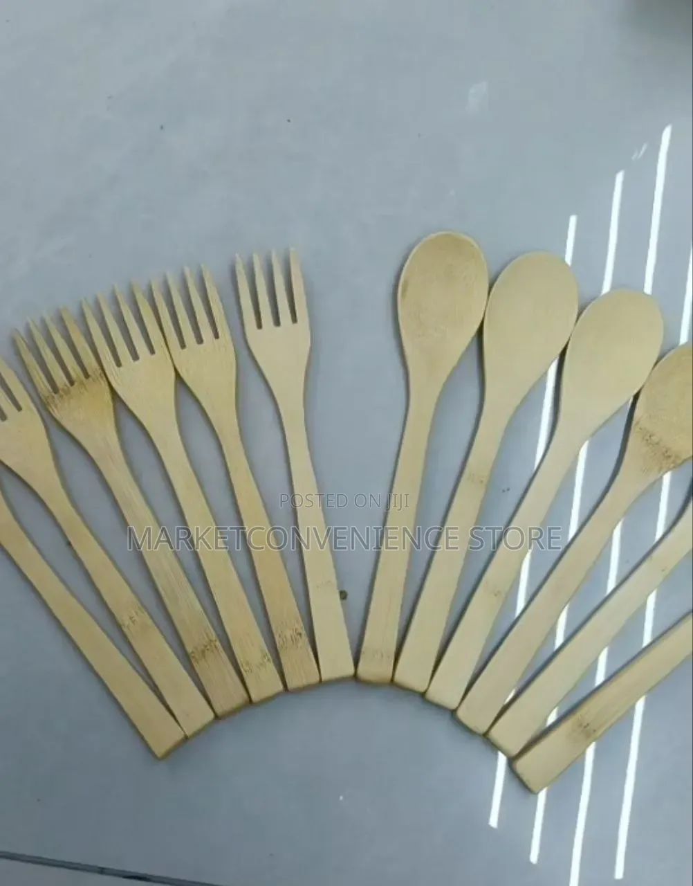 Wooden Eating Spoon Fork