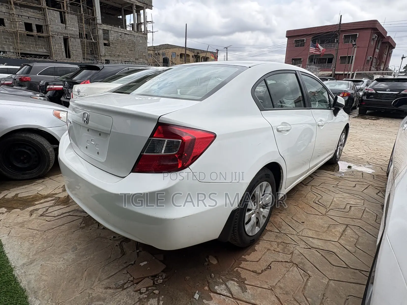 Honda Civic EX-L Sedan 2012 White