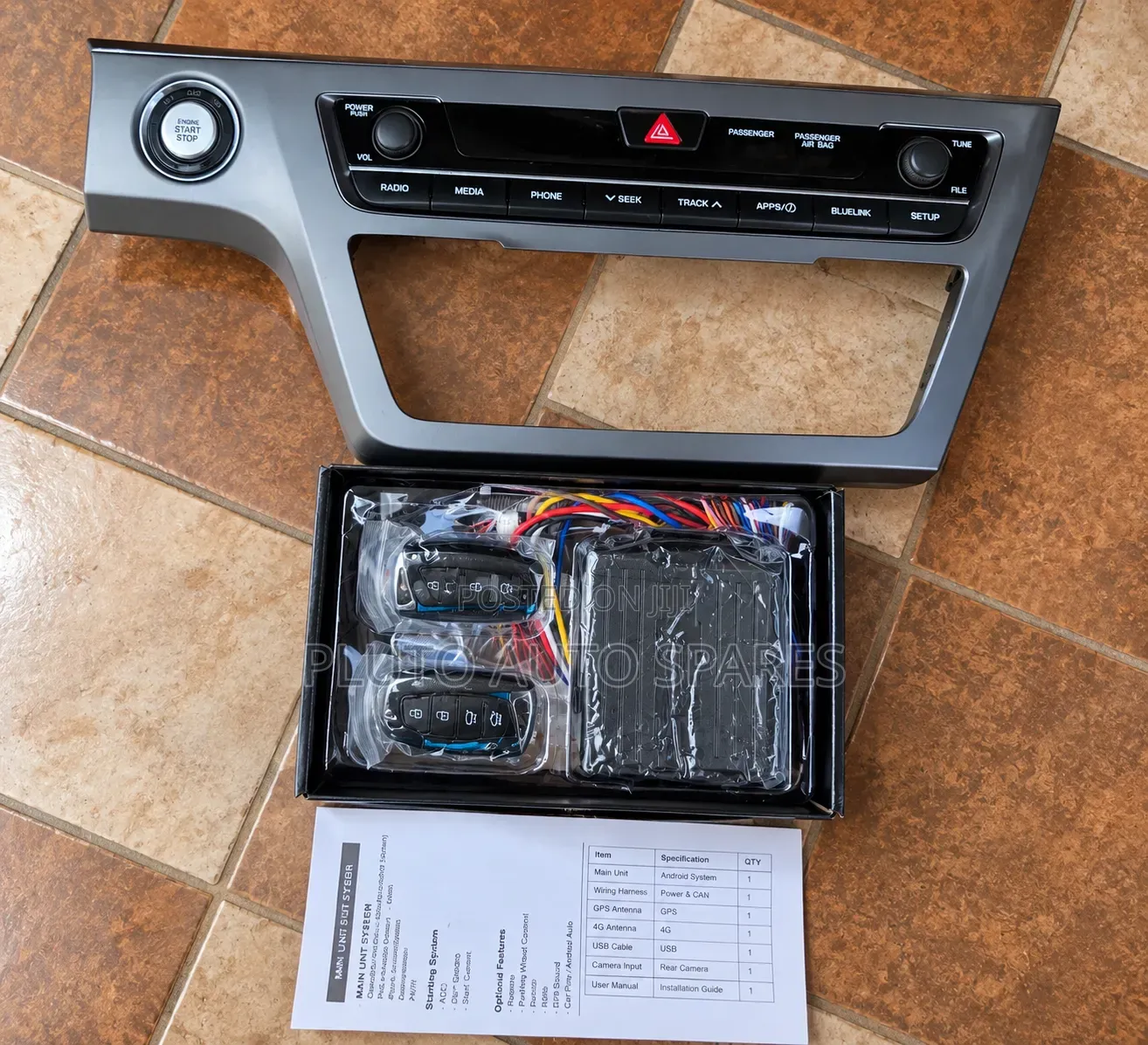 Sonata 2015 Thumb Start Keyless Entry
