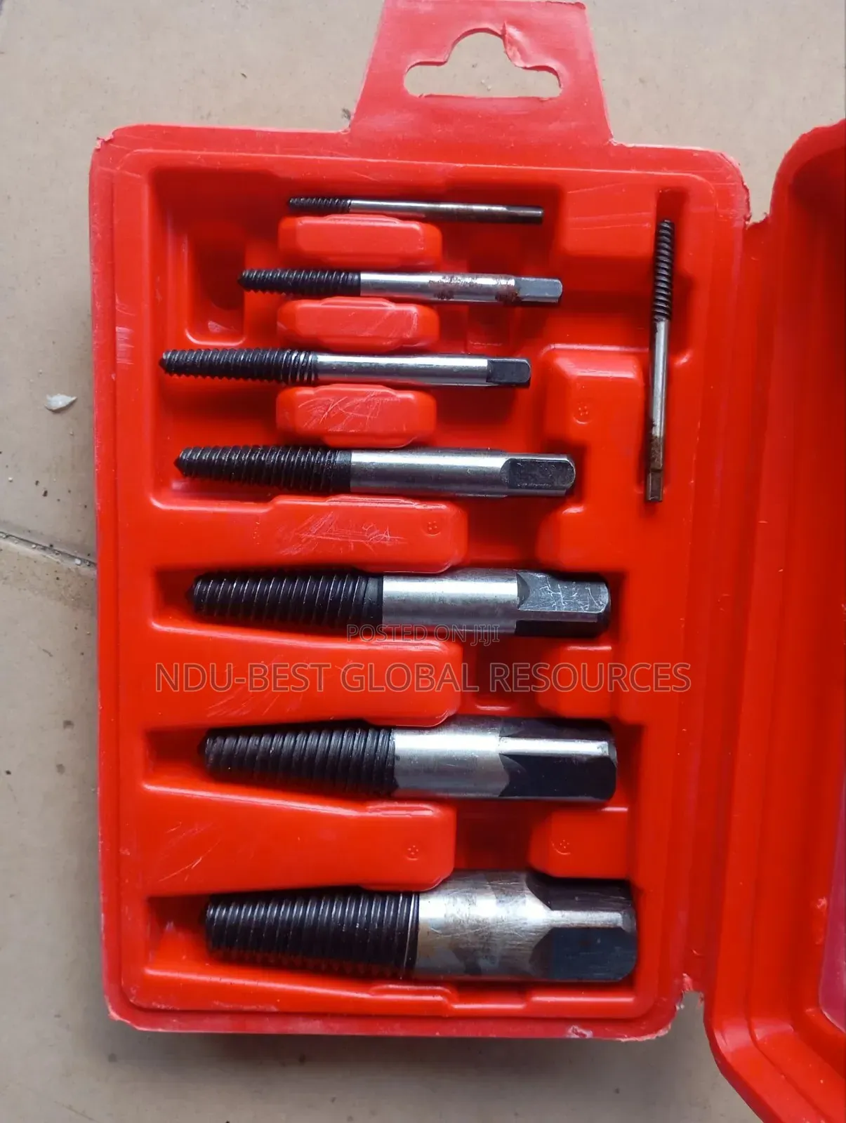 Screw and Bolt Extractor Set (8pcs)