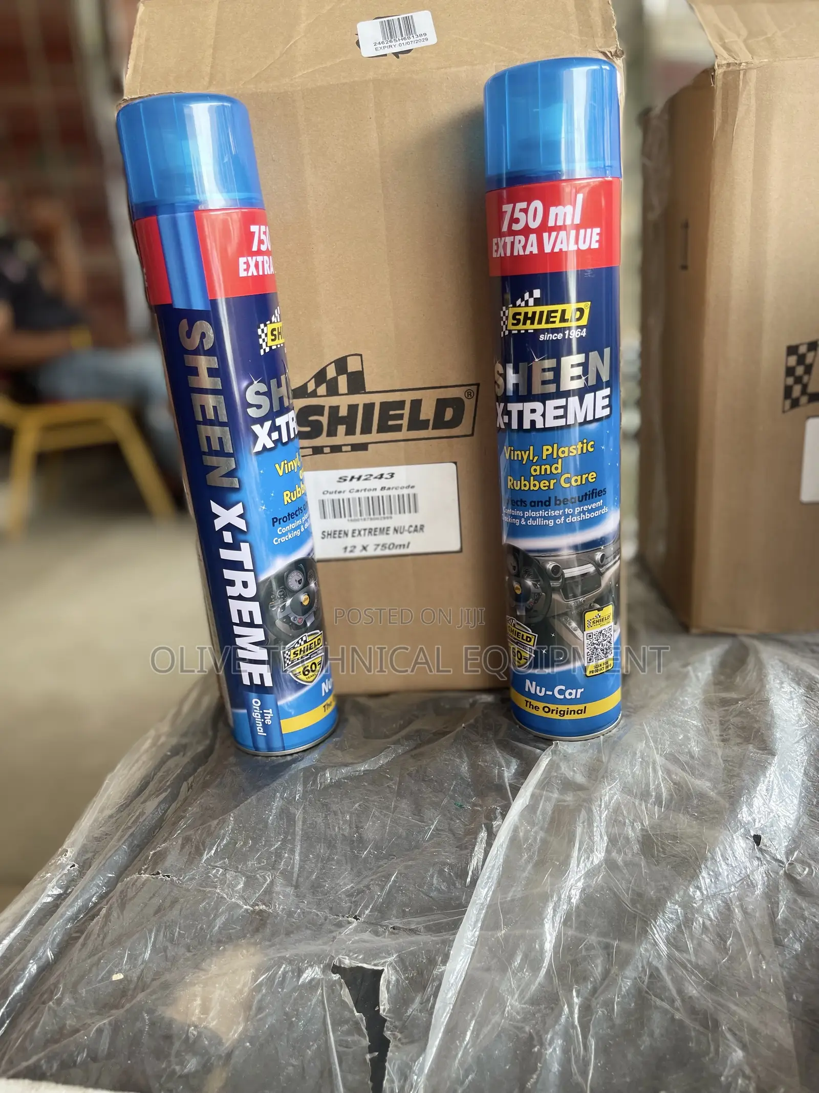 Dashboard Spray ( Shield Sheen X-Treme Care Care )
