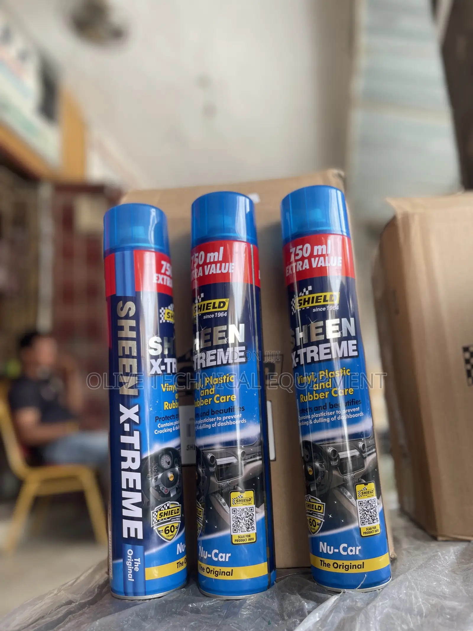 Dashboard Spray ( Shield Sheen X-Treme Care Care )