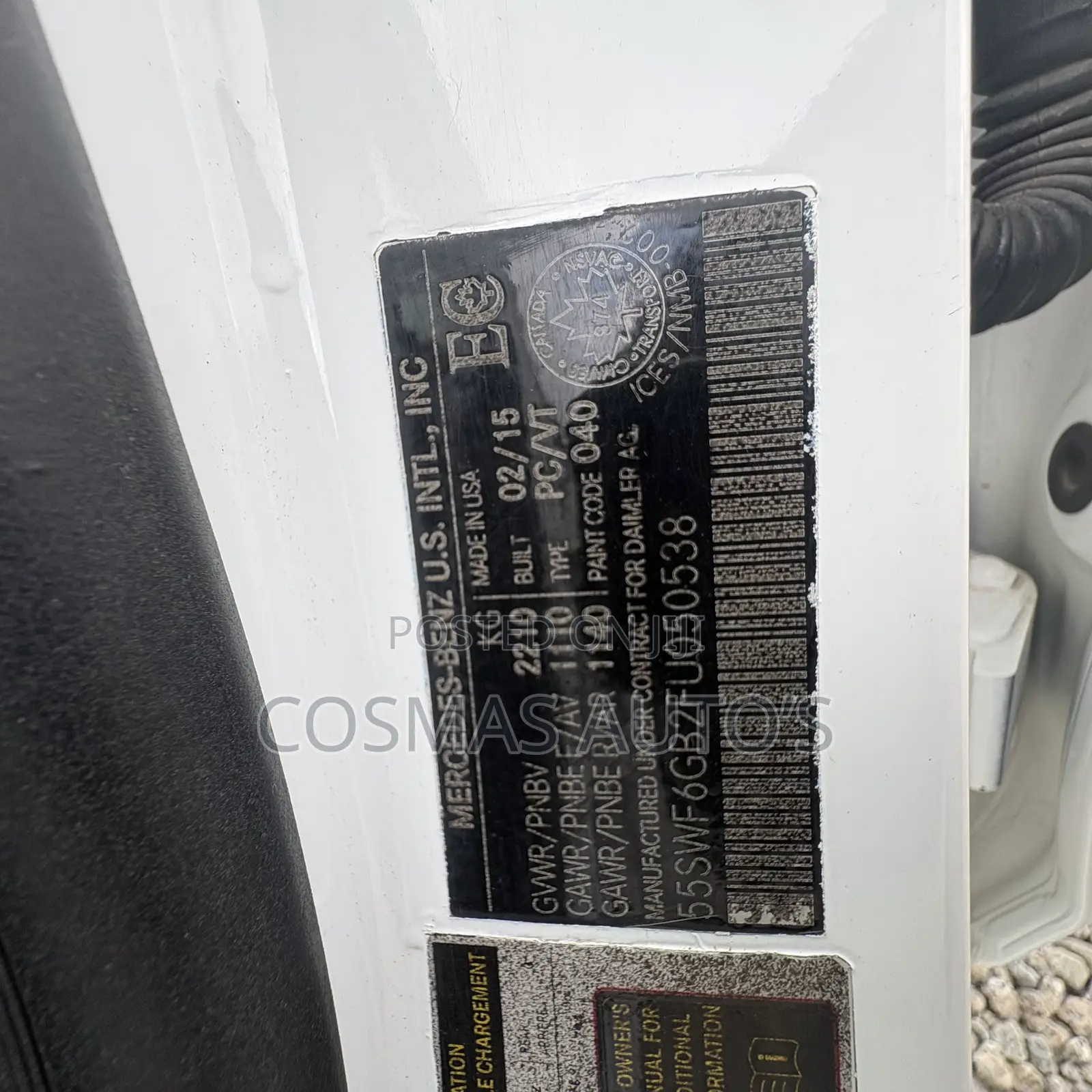 Mercedes-Benz C43 2017 White