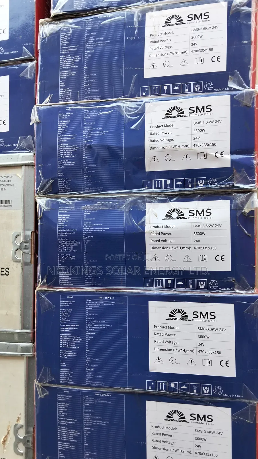 3.6kva 24V SMS Hybrid Inverter