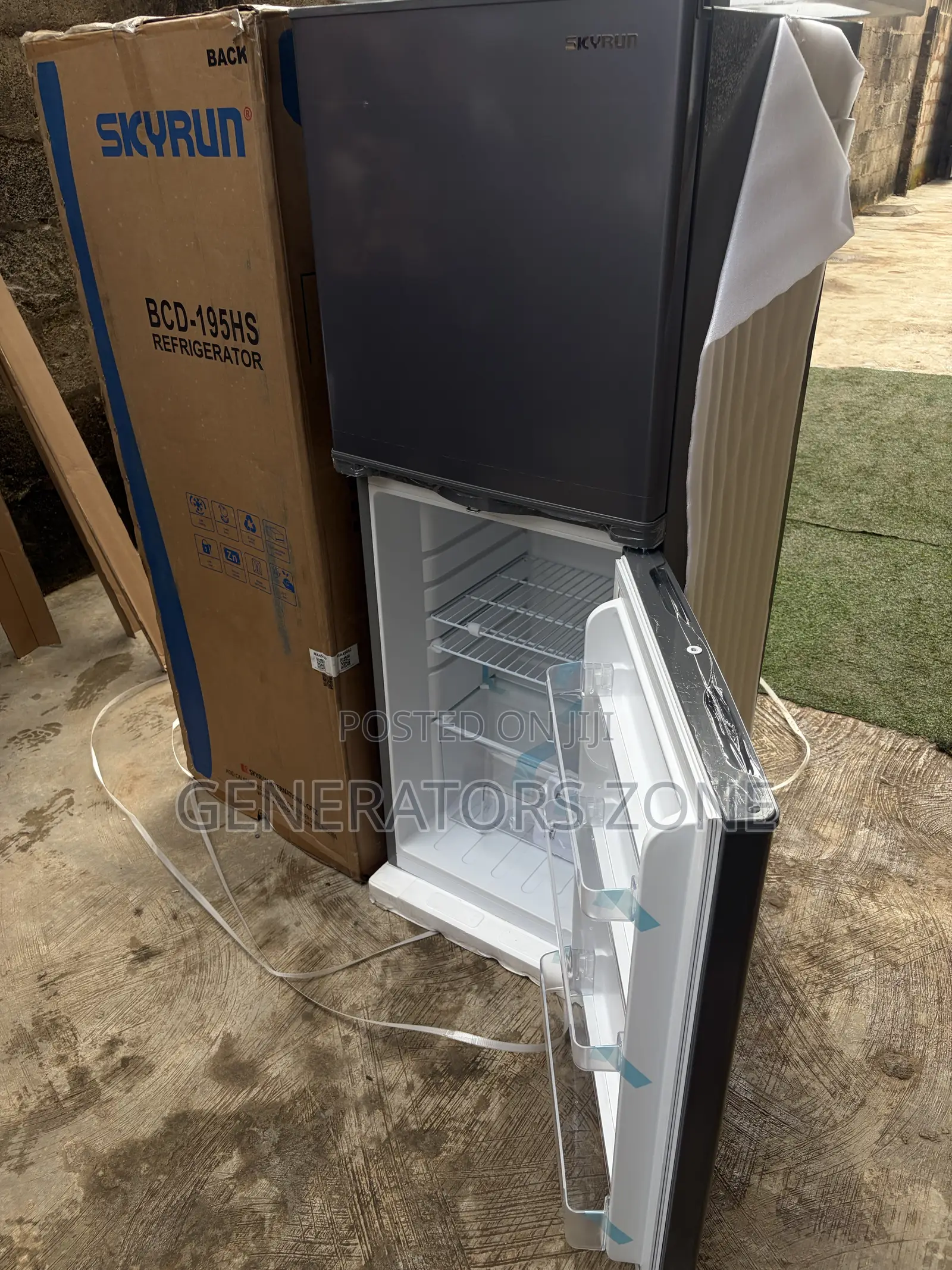 195L Skyrun Double Door Refrigerator