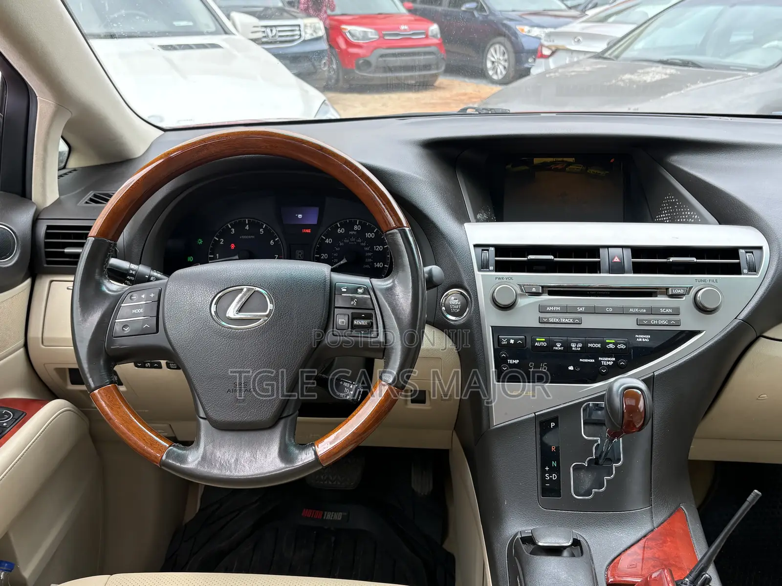 Lexus RX 350 2010 Red