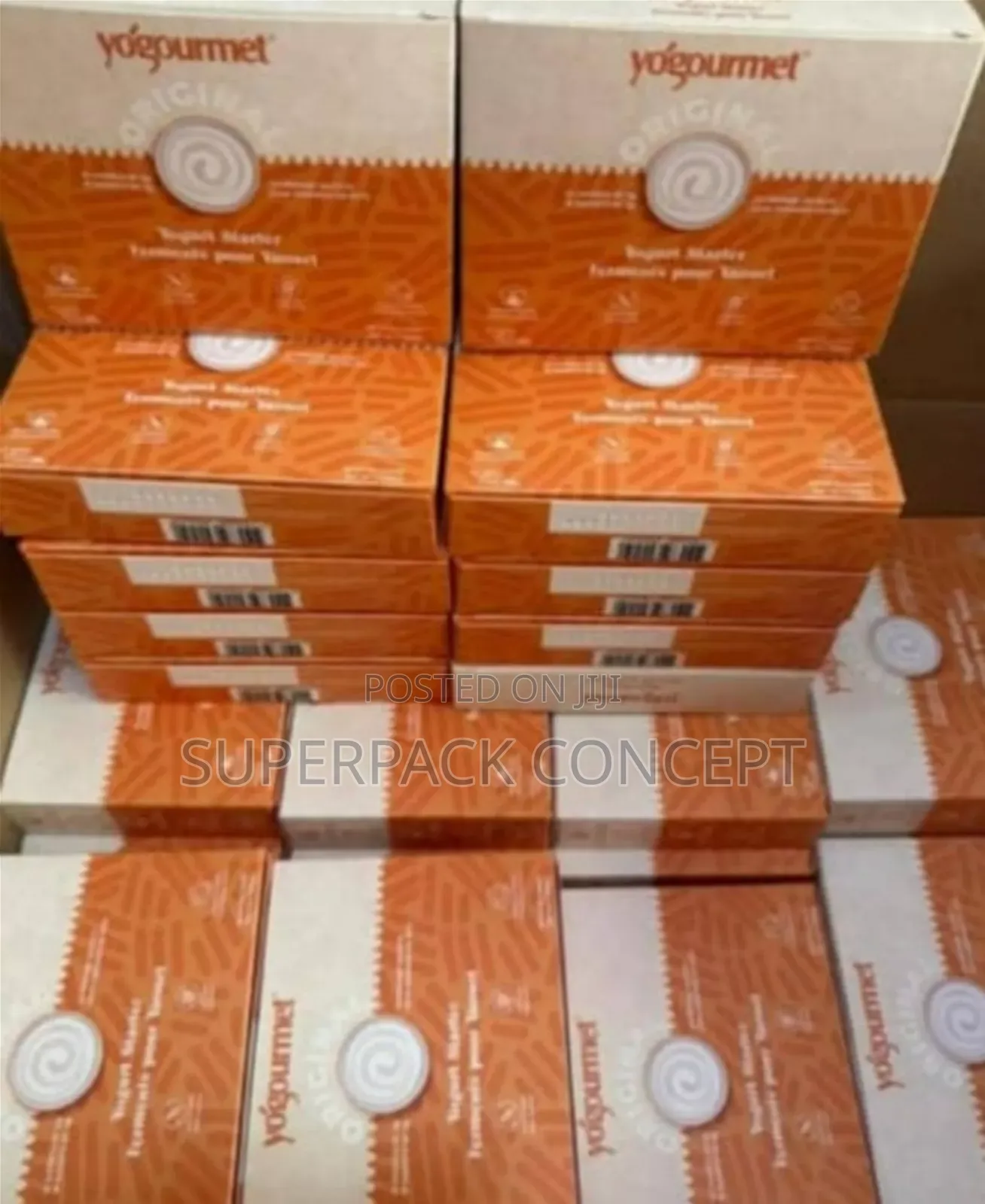 A Carton of Yogourmet/ YOGORT Starta by 64 Packets