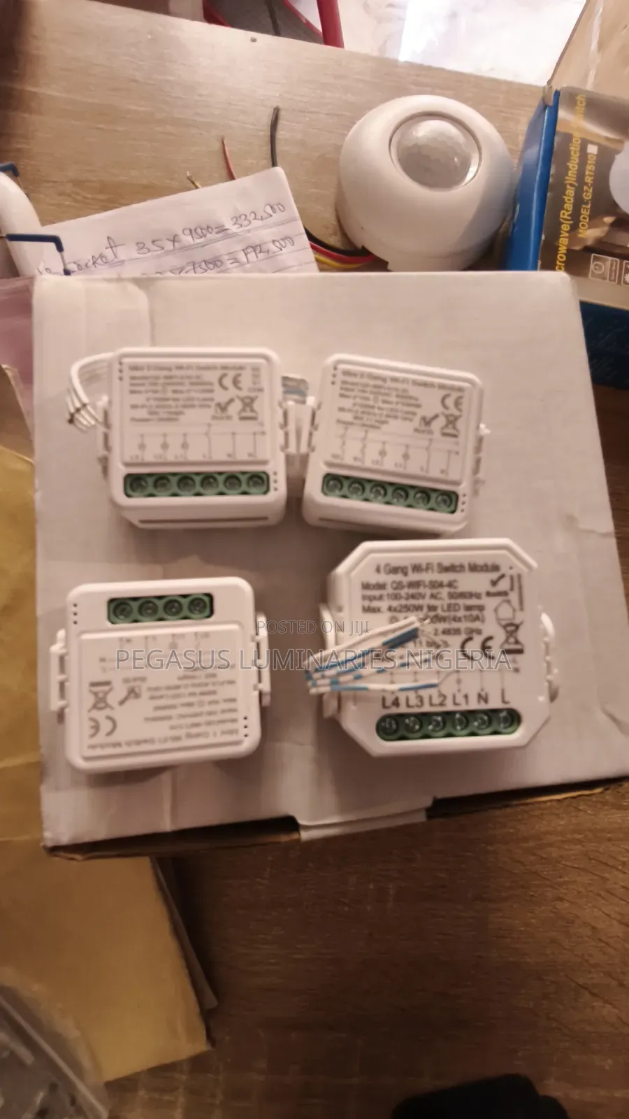 1-8 Gang Smart Wifi Switches