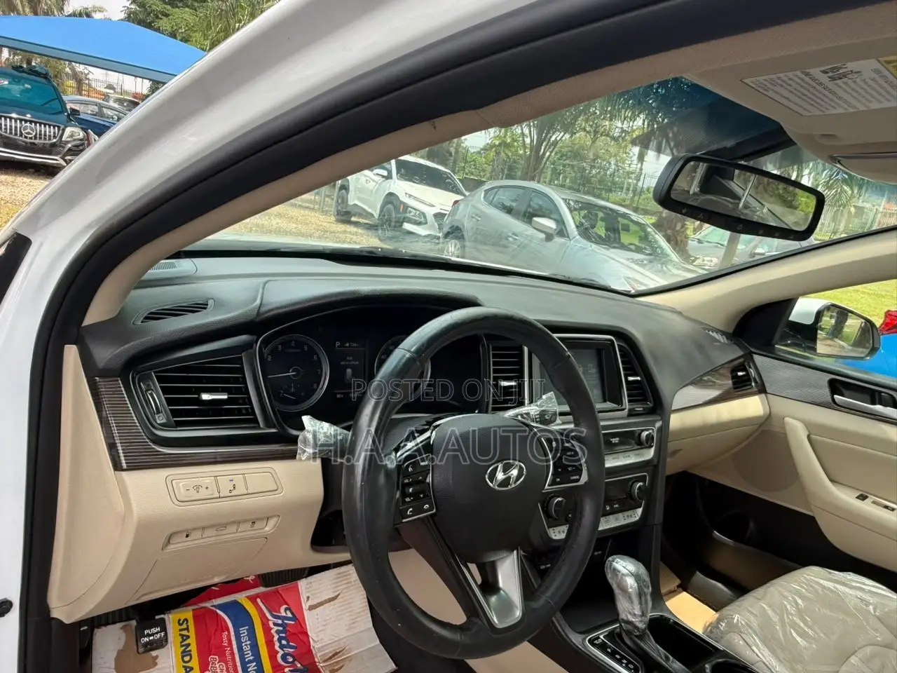 Hyundai Sonata Sport 2018 White
