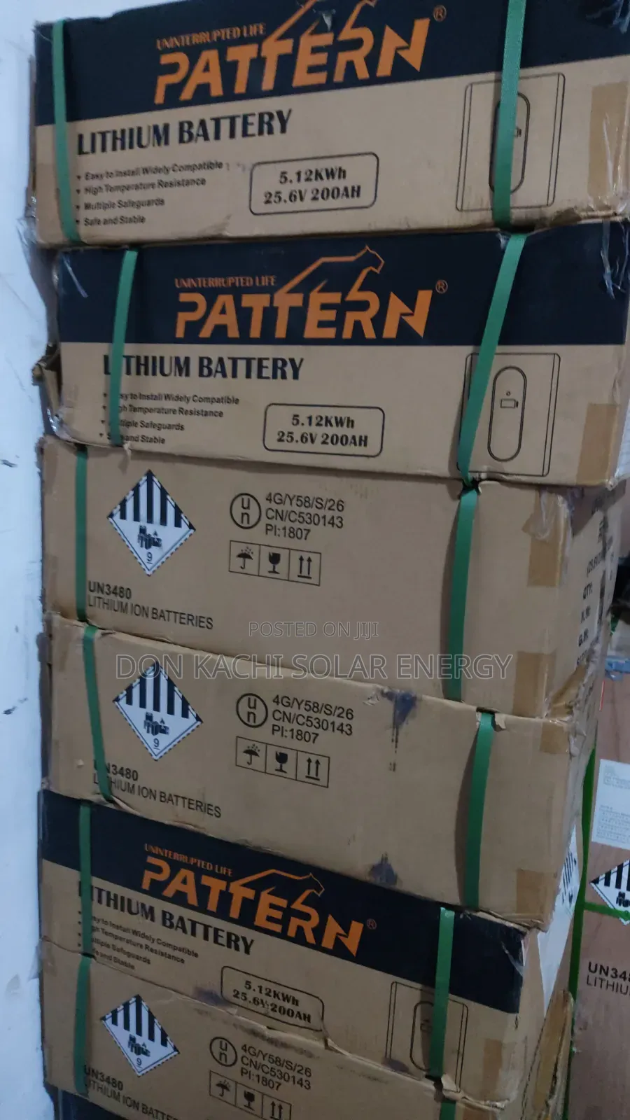 5kwh 24v Pattern Lithium Iron Battery