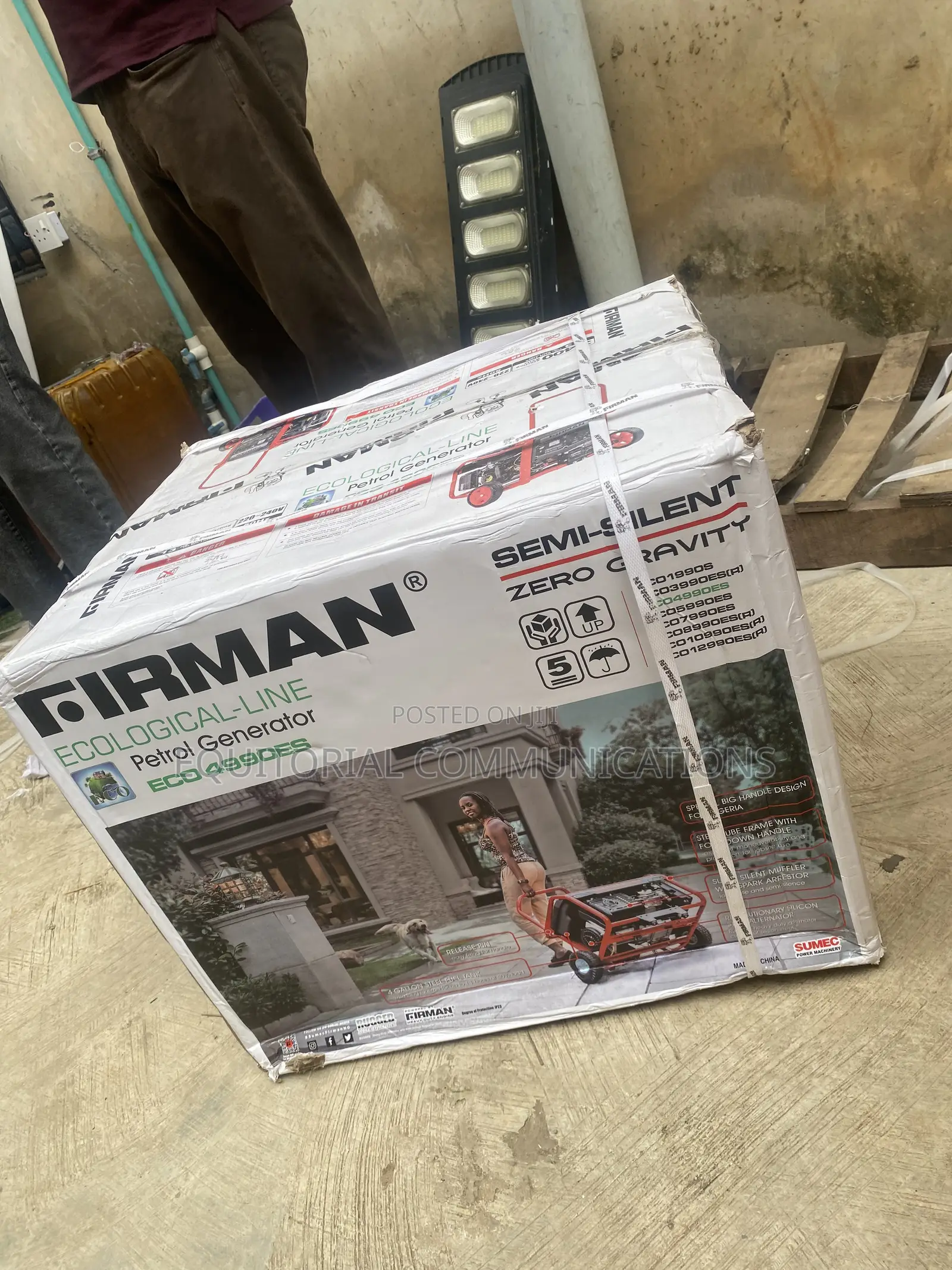 FIRMAN ECO4990ES 3.4KVA Business Backup Generator