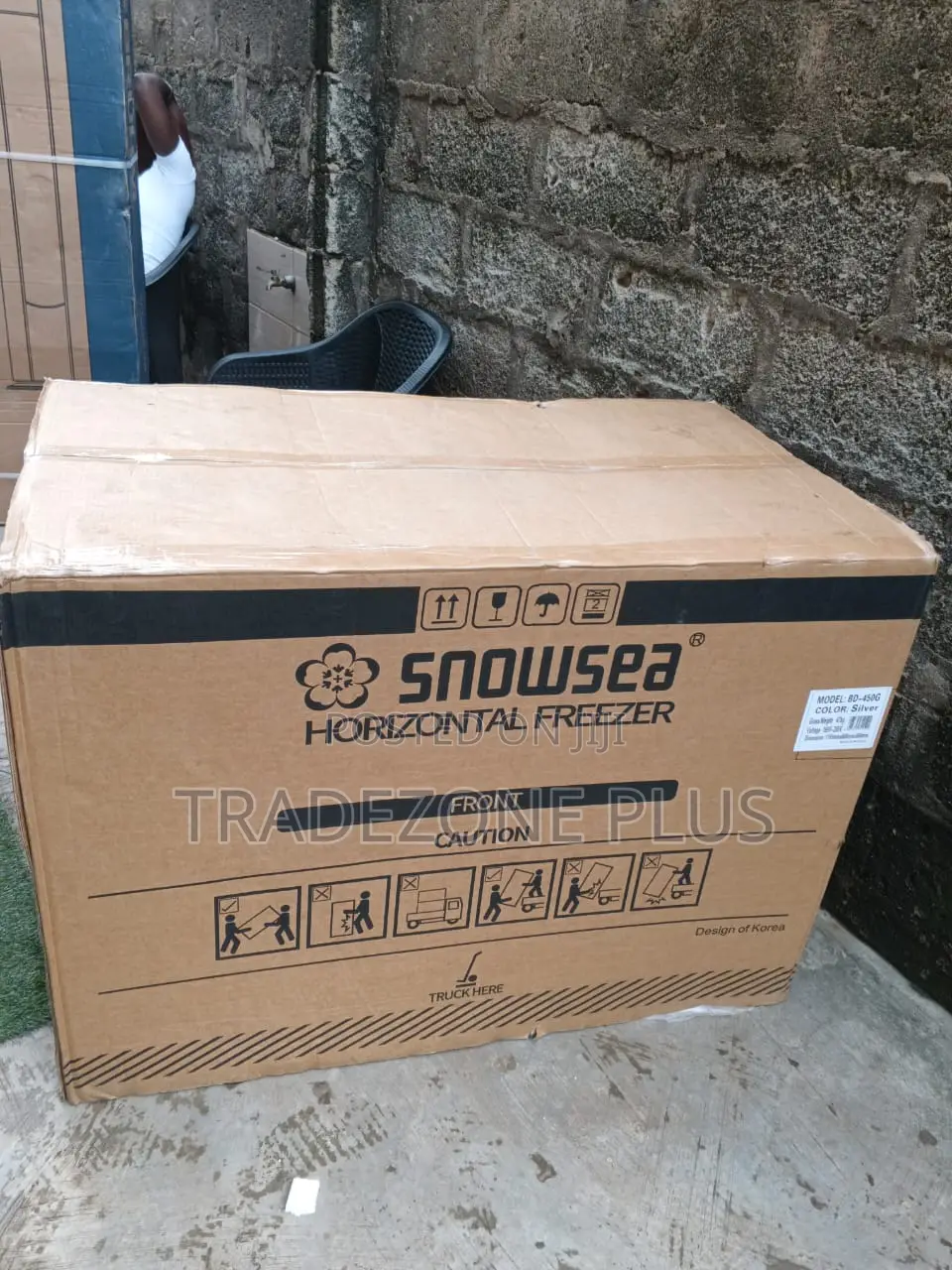 Large Snowsea 450L Deep Freezer for Home Shop
