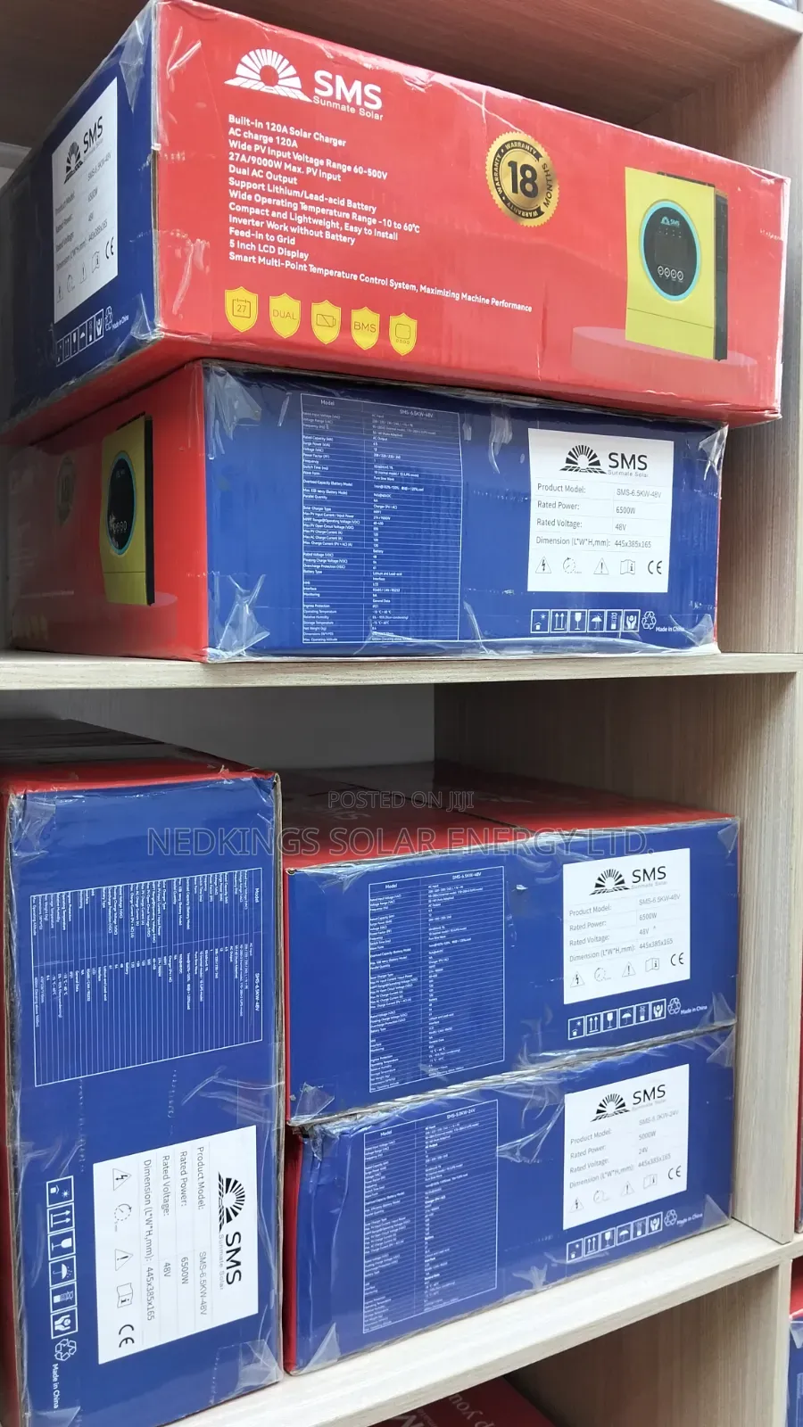 6.5kva 48V SMS Hybrid Inverter