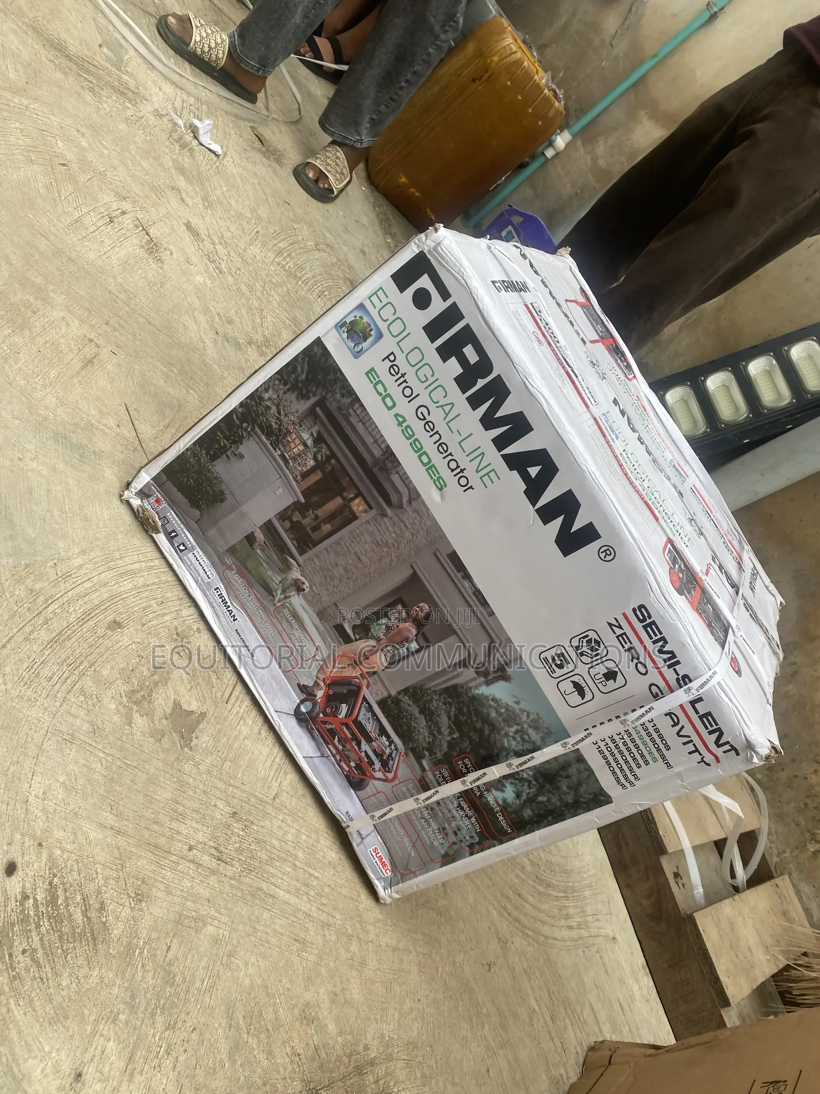 FIRMAN 3.4KVA Automatic Generator for Reliable Electricity