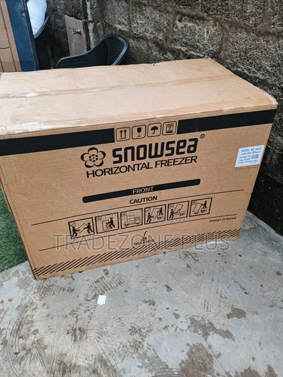 Snowsea 450-Litre Deep Freezer – Spacious Storage