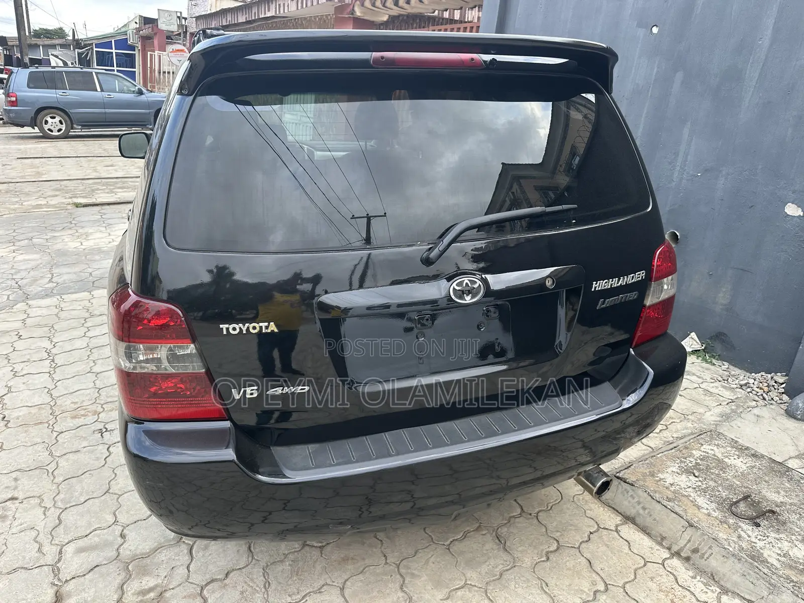 Toyota Highlander Limited V6 2005 Black