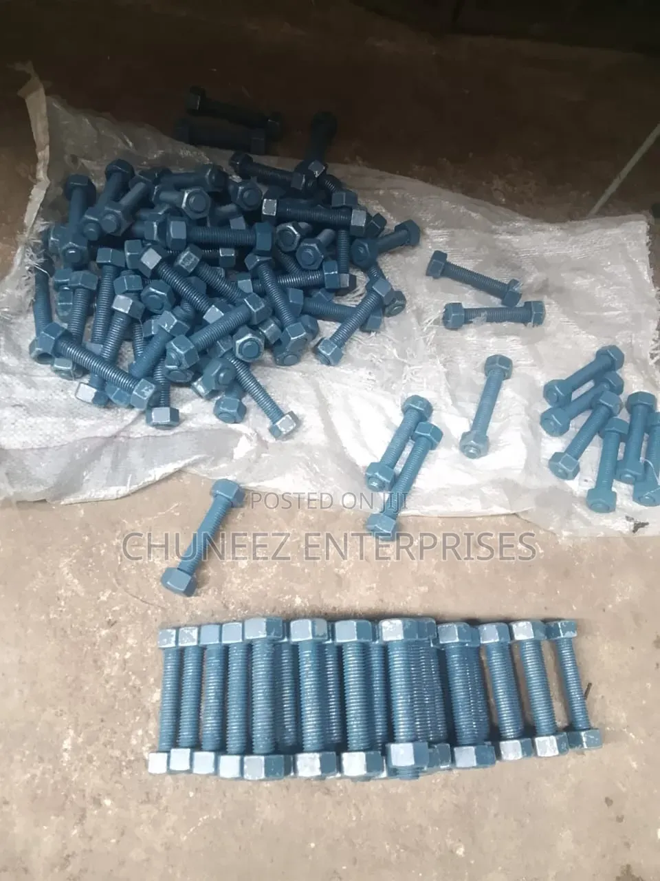 7/8 X 200 Stud Bolt Nut