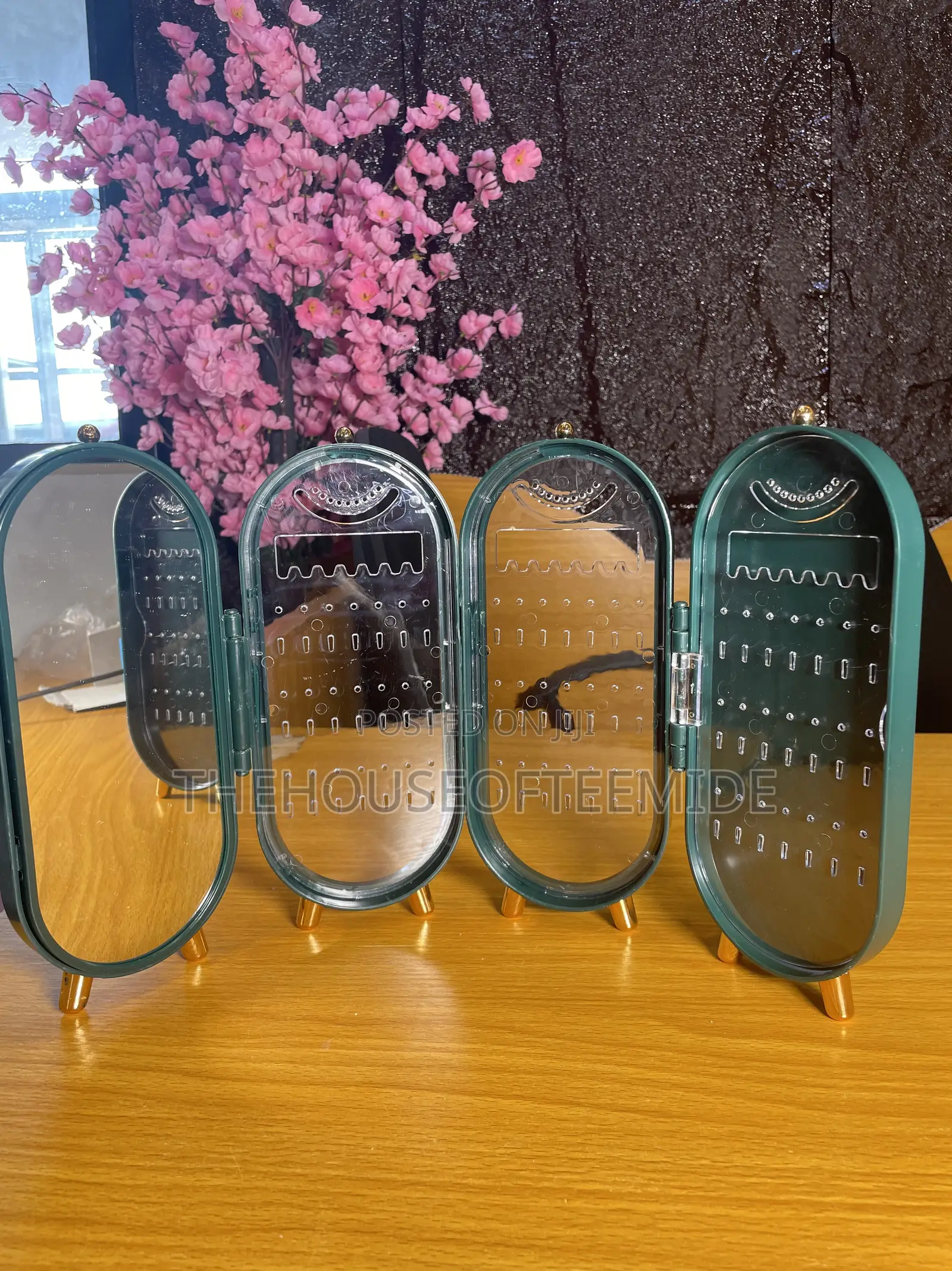 Jewelry Organizer With Mirror