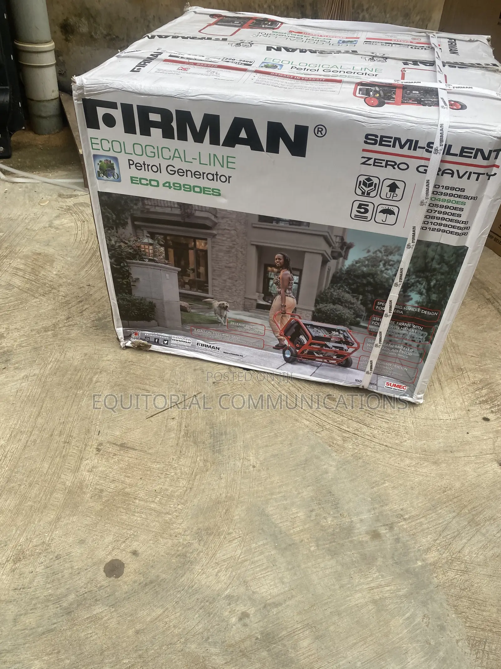 FIRMAN ECO4990ES 3.4KVA Residential Power Generator