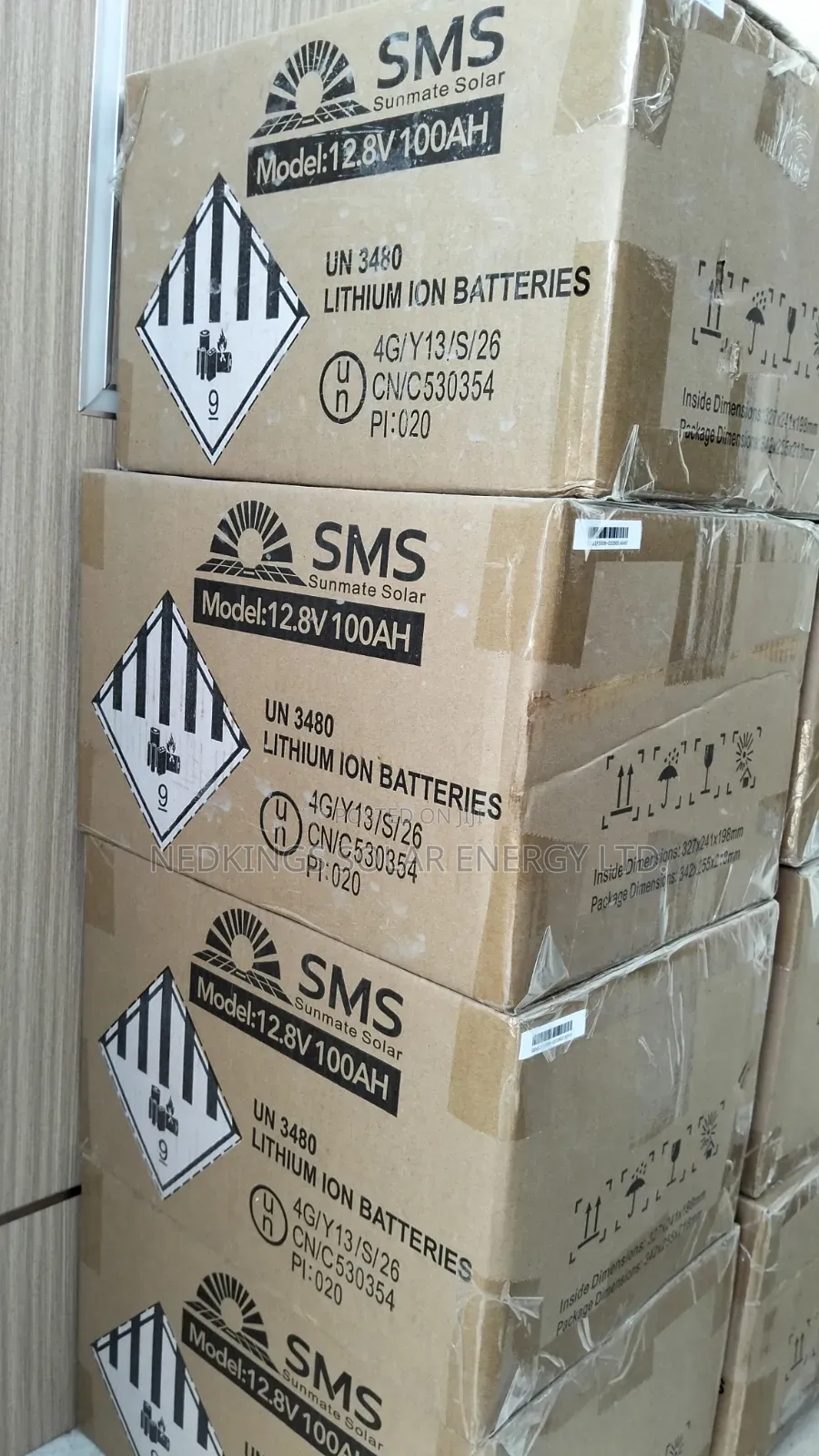 100Ah 12V SMS Lithium Battery