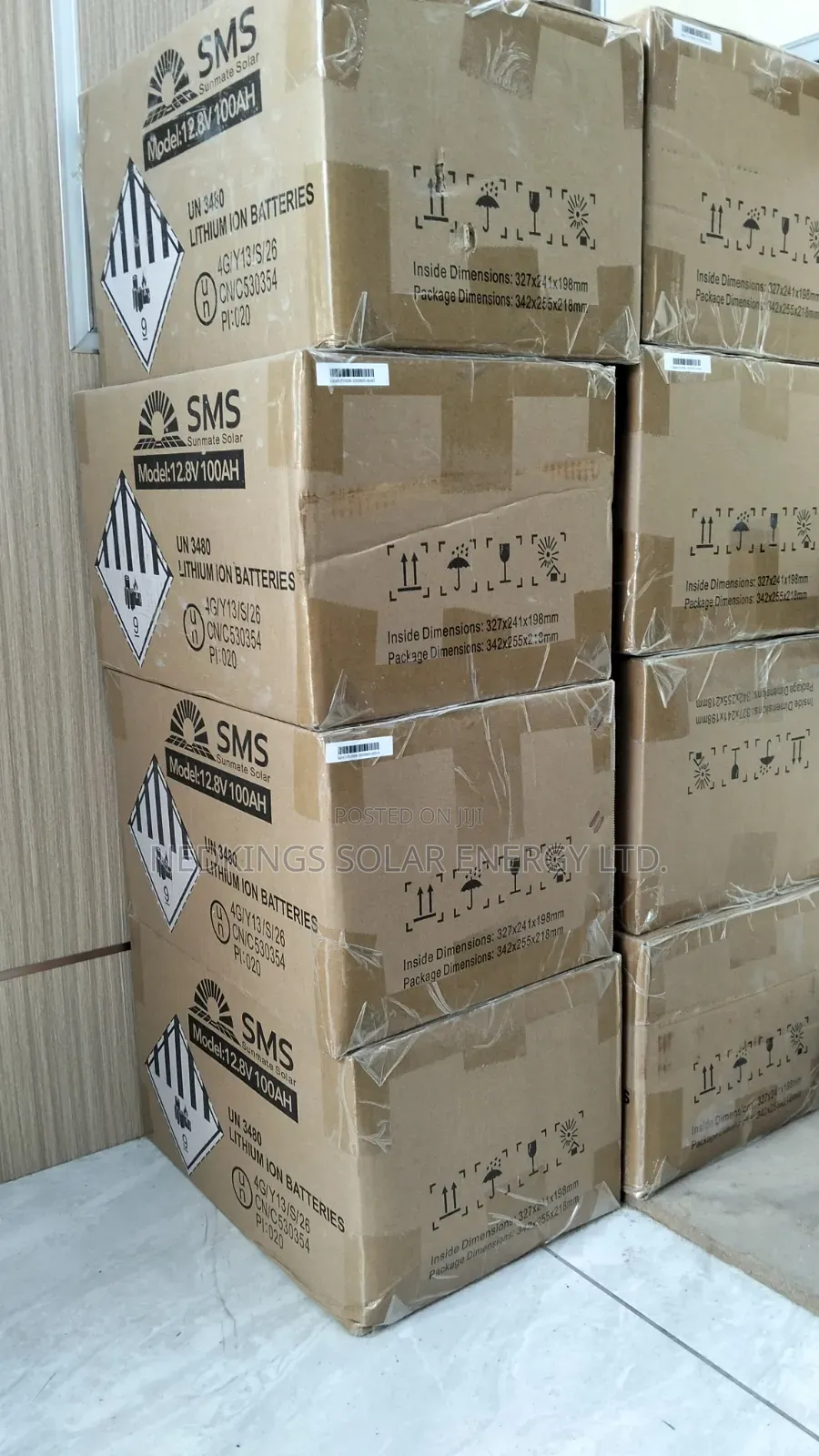 100Ah 12V SMS Lithium Battery