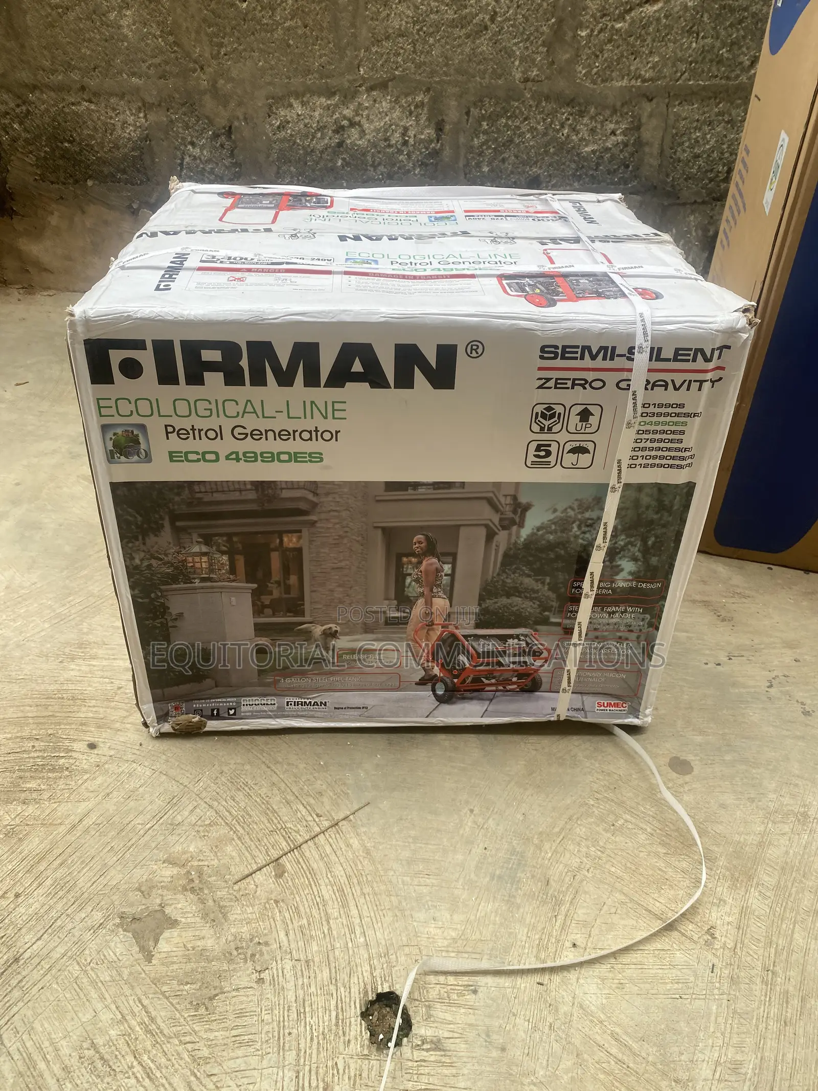 FIRMAN ECO4990ES 3.4KVA Stable Backup Power Generator