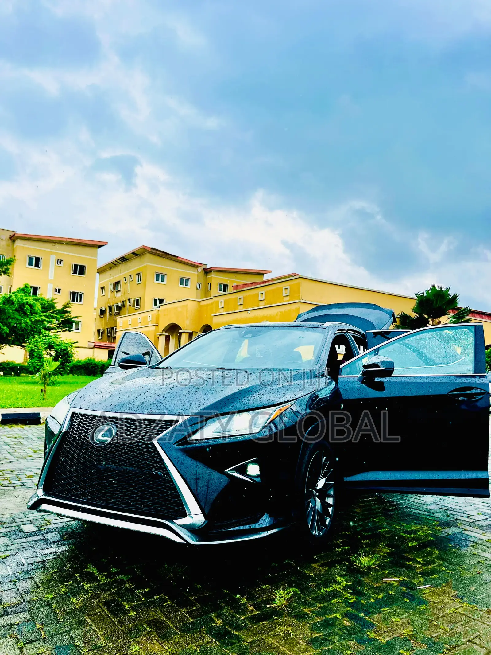 Lexus RX 350 F Sport AWD 2017 Black