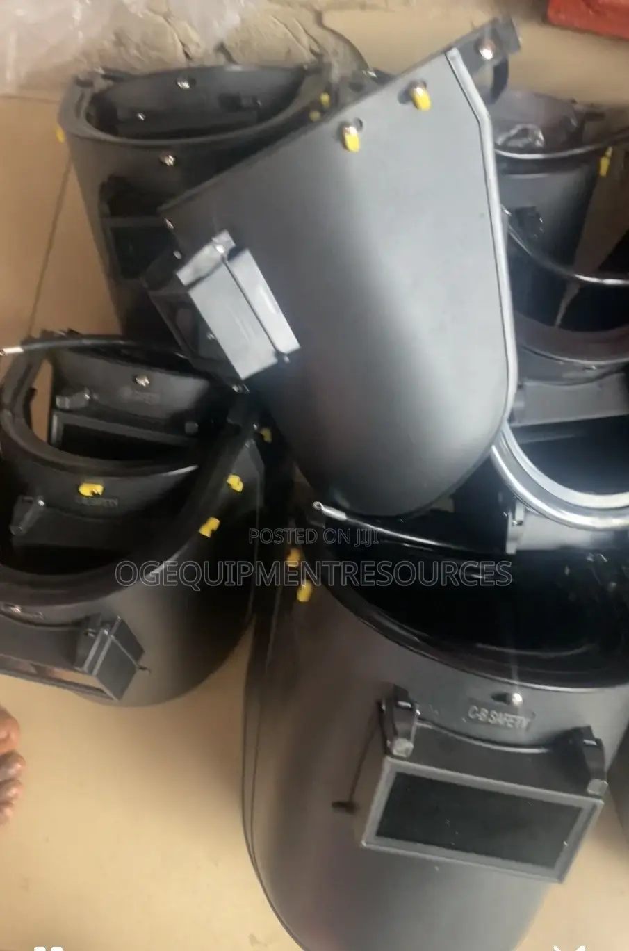 Manual Welding Helmet, Hard Hat Mount Type