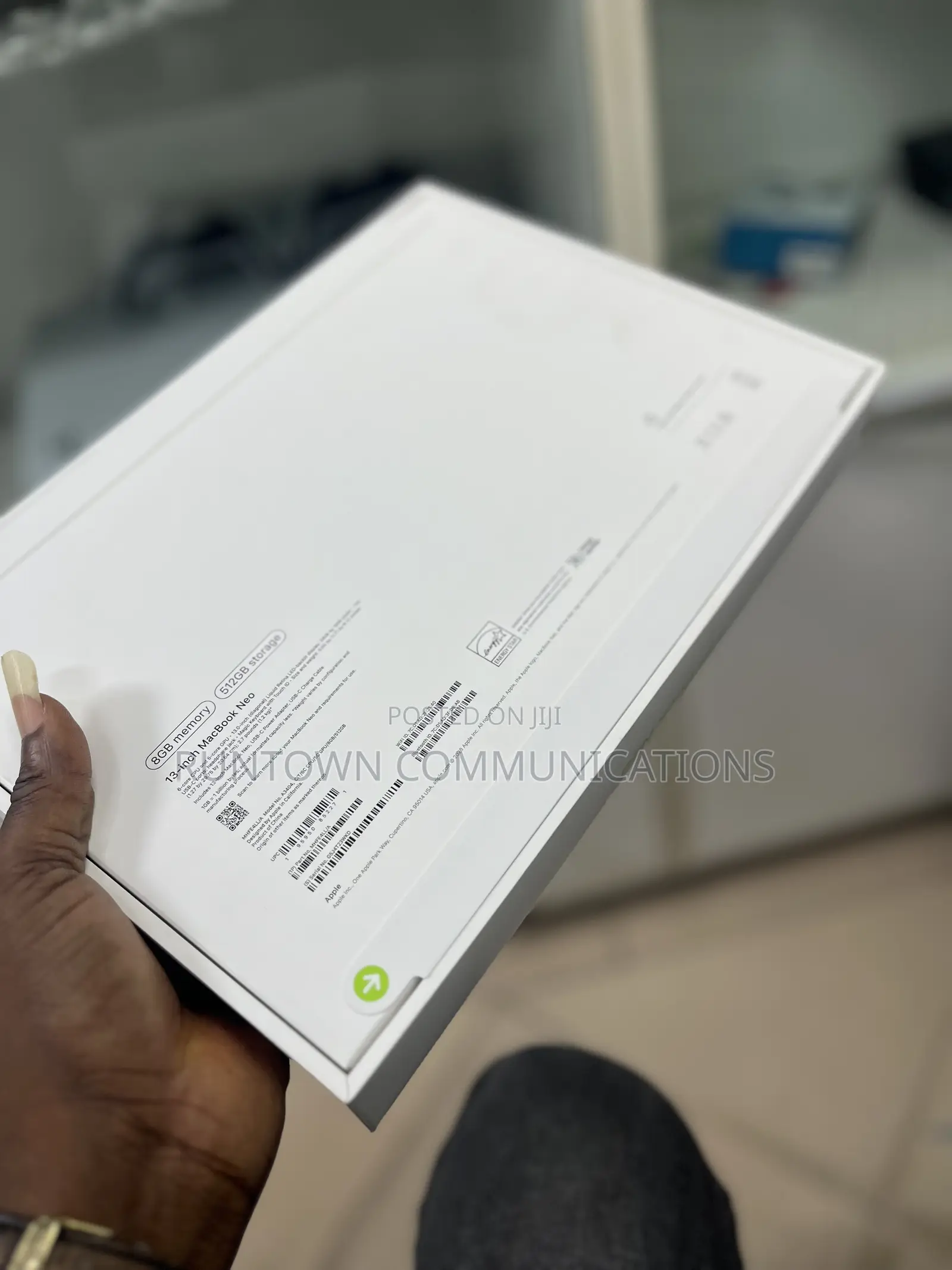 New Laptop Apple MacBook Neo 2026 8GB SSD 512GB