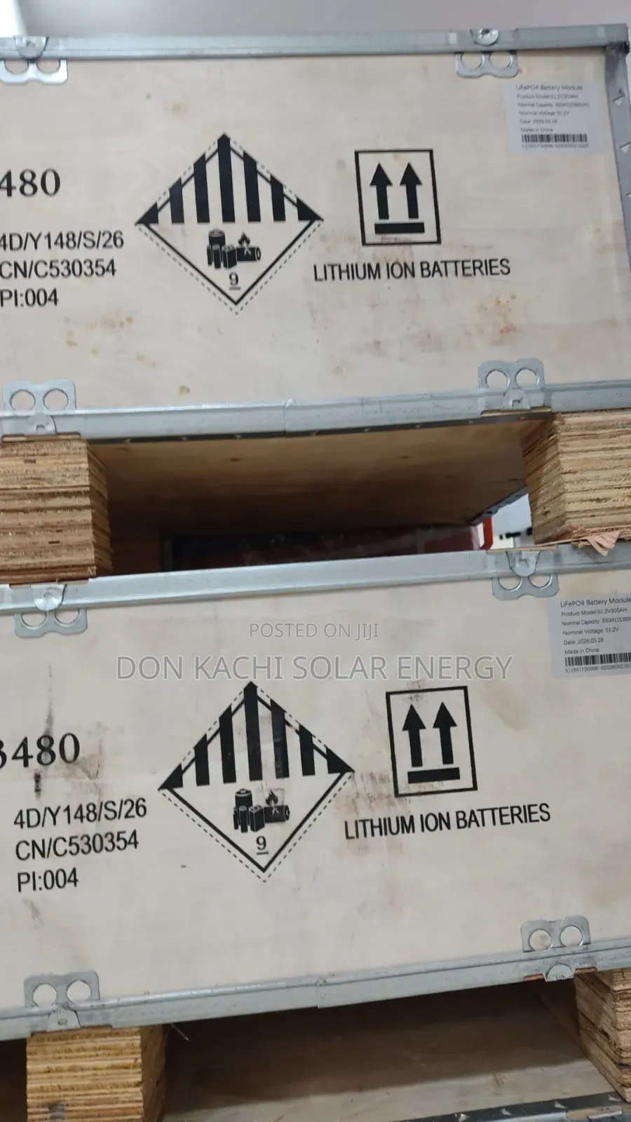 7.5kwh 24v SMS Lithium Ion Battery