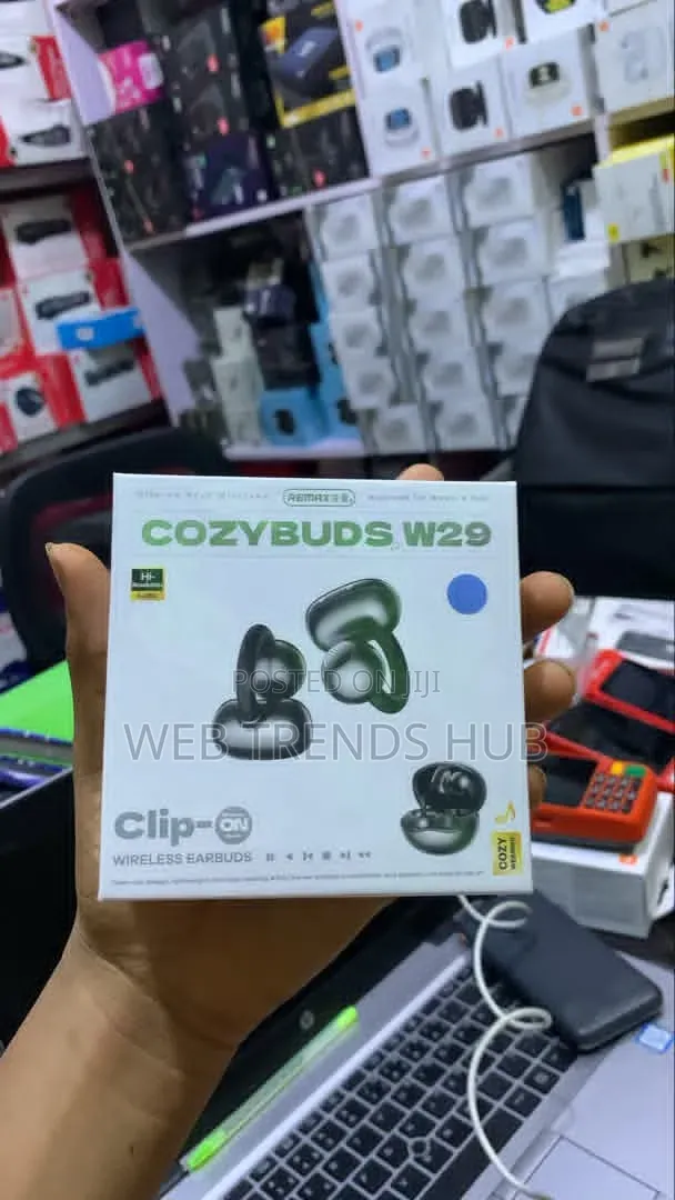 Remax CozyBuds W29 Clip-on Wireless Earbuds – Open-Ear Comfort