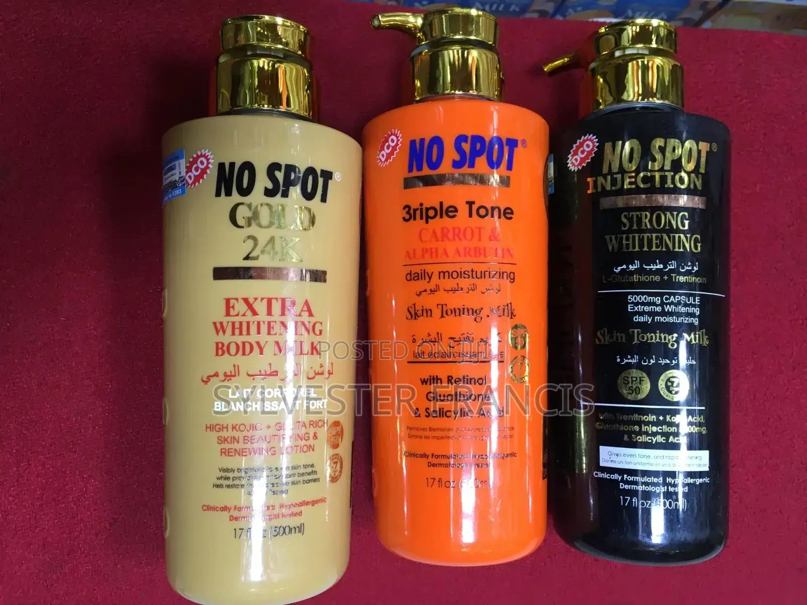 No Spot Whitening Body Lotion