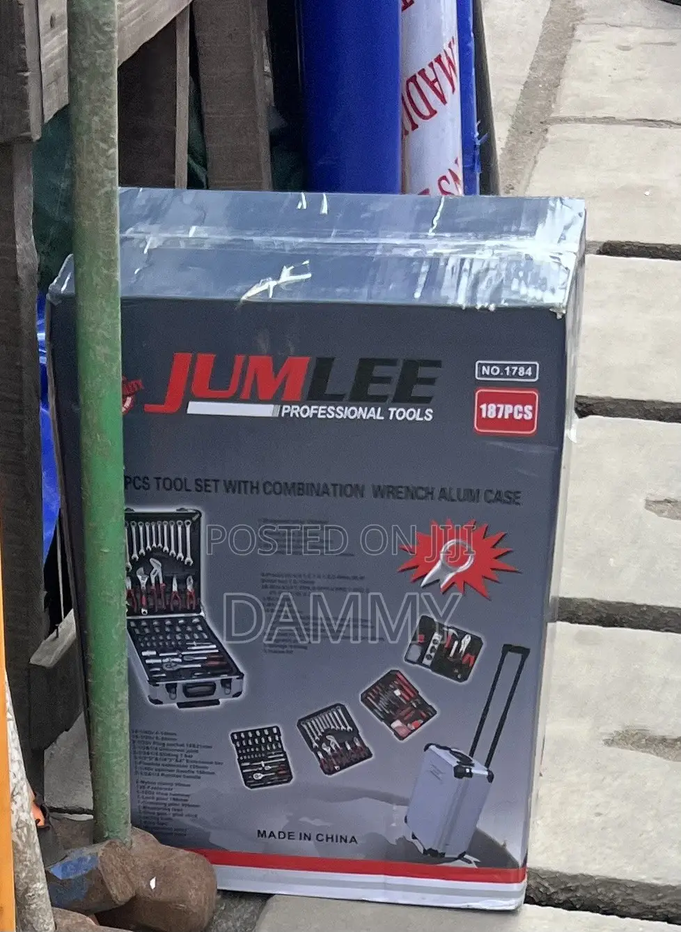 Jumlee Professional Tools 107-Piece Combination Tool Set