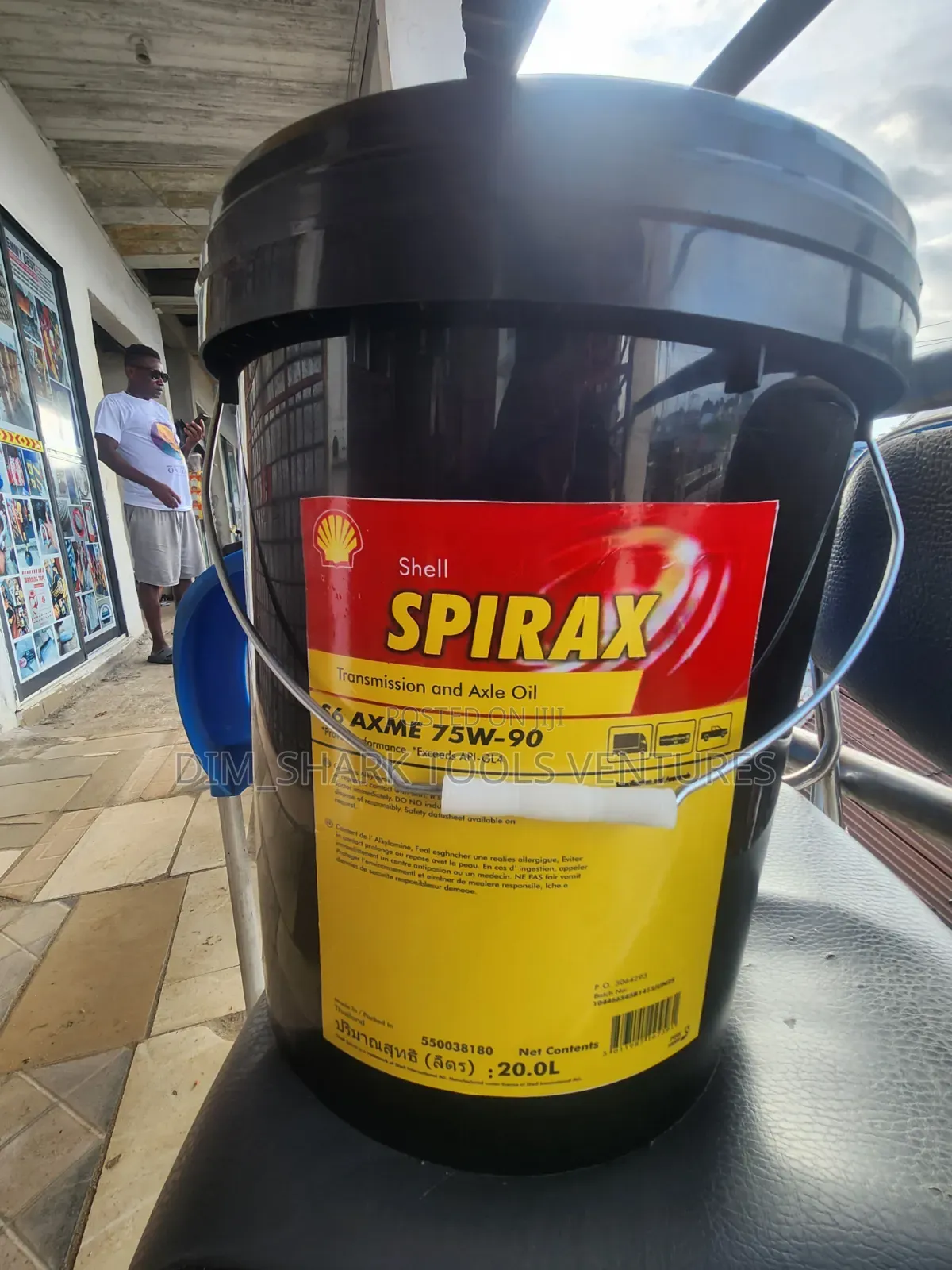 Shell Spirax S6 AXME 75w-90(20-Liter Premium Synthetic Axle/Gear Oil)
