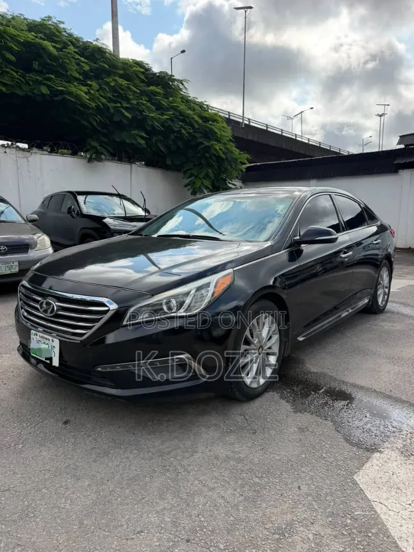 Hyundai Sonata Limited 4dr Sedan (2.4L 4cyl 6A) 2015 Black