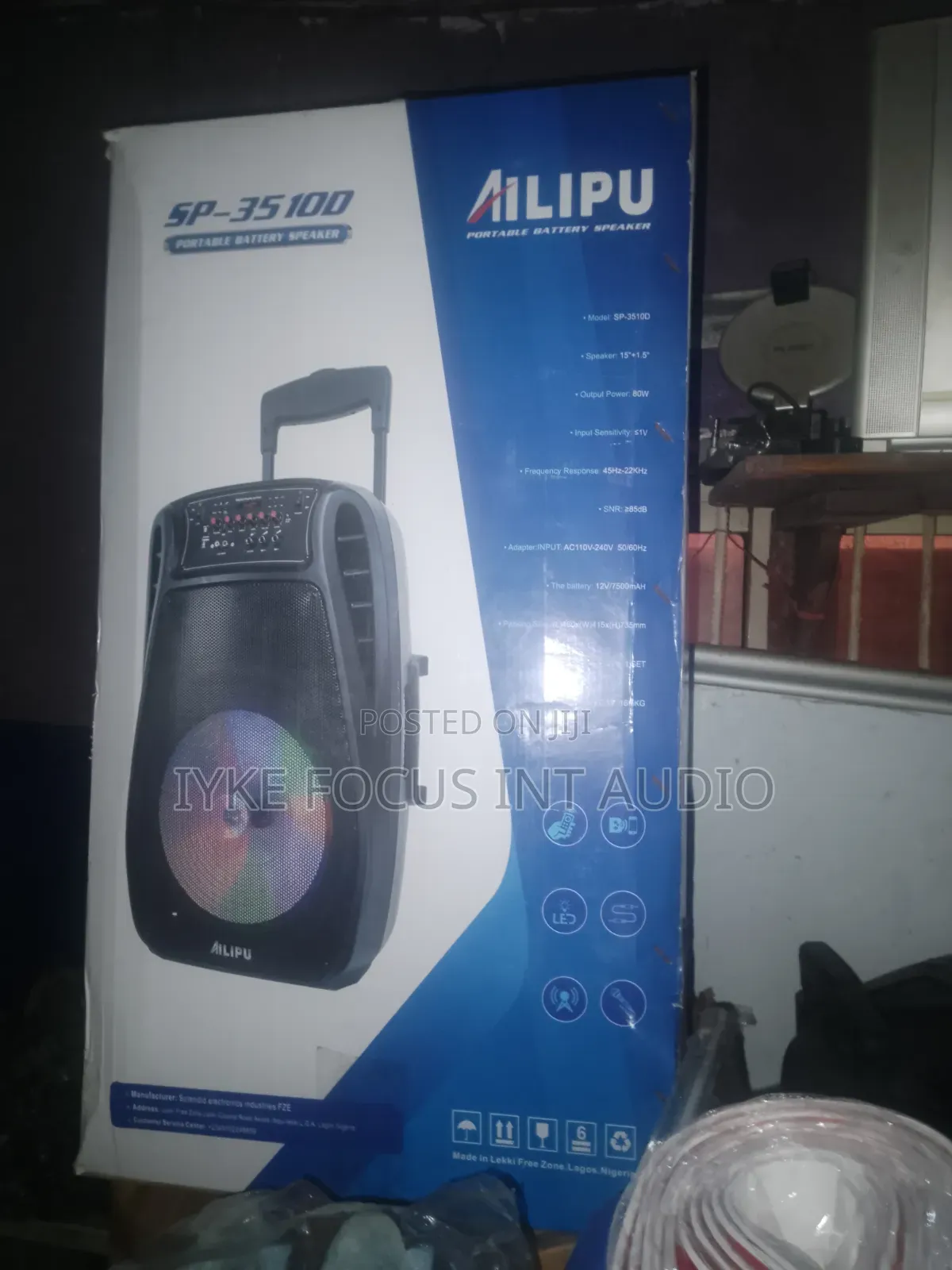Ailipu 15 Inch Wireless Amplifier